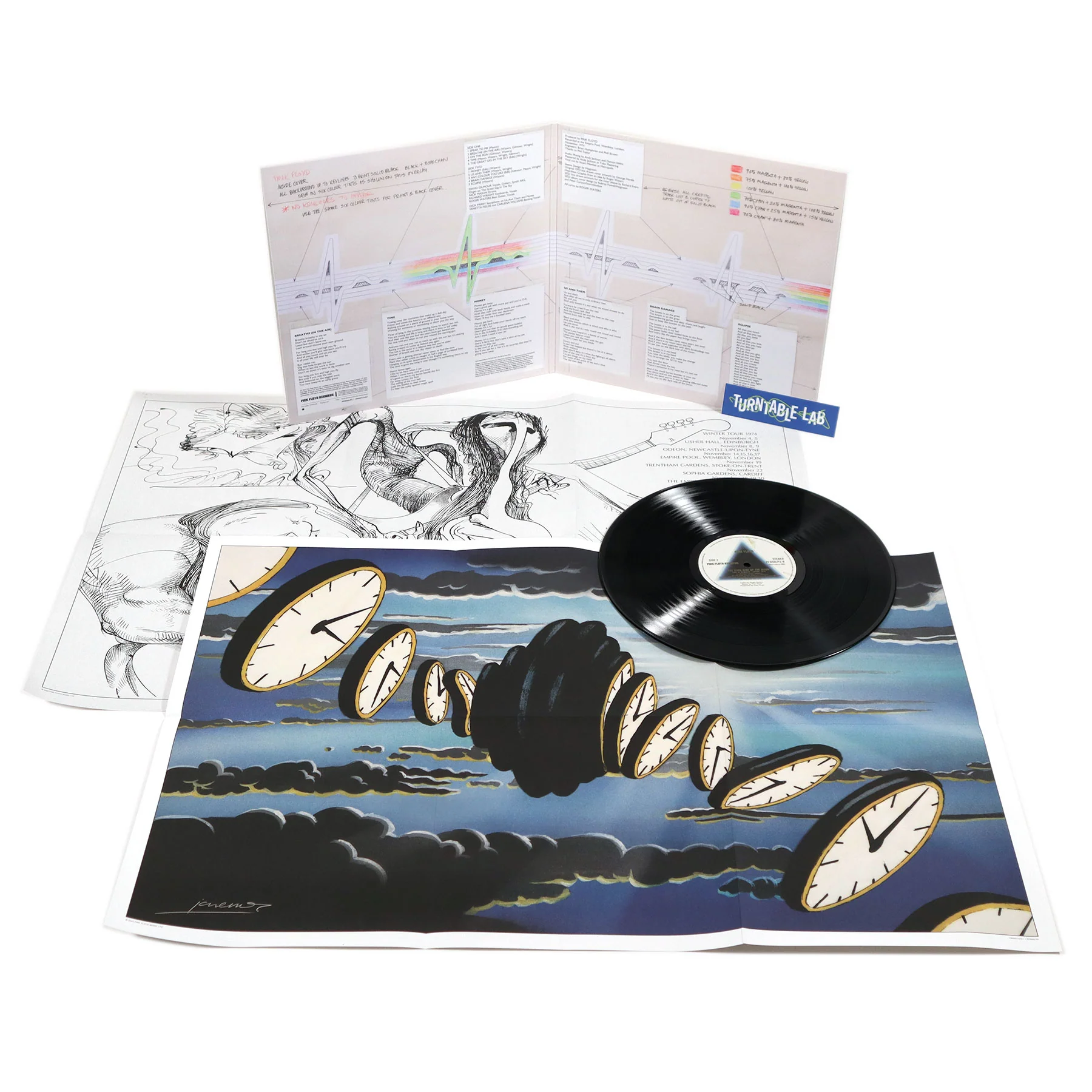 Pink Floyd: The Dark Side Of The Moon - Live At Wembley, London 1974 (180g) Vinyl LP - Image 2