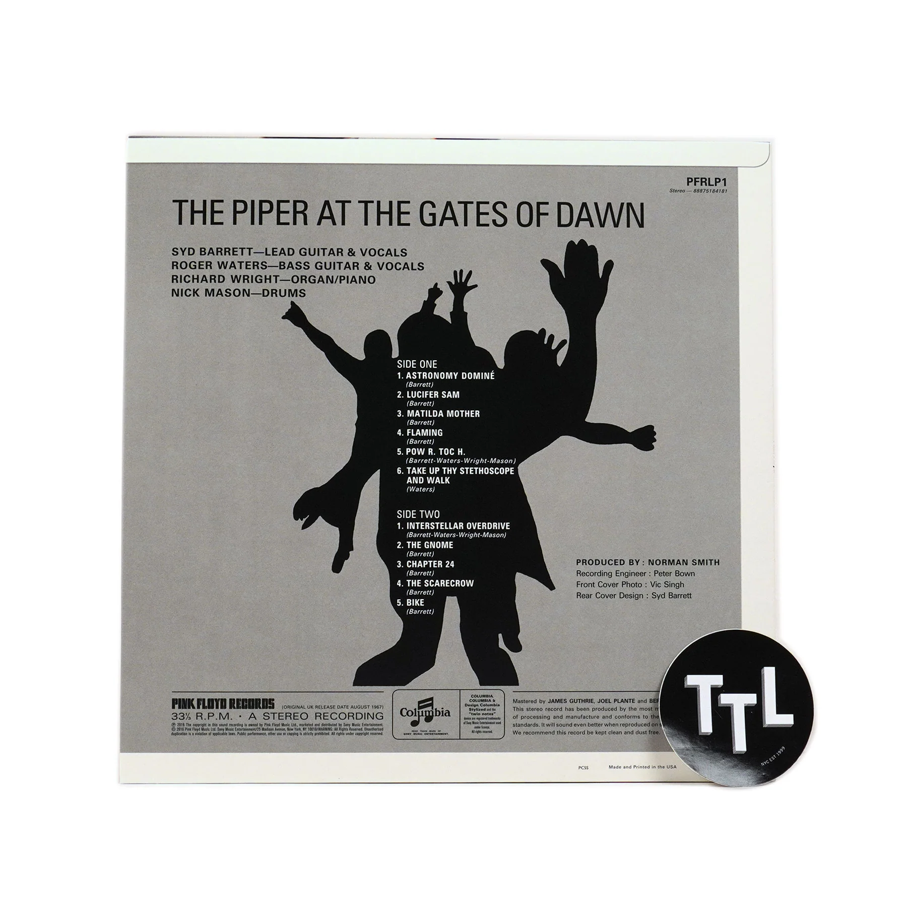 Pink Floyd: The Piper At The Gates Of Dawn (180g, Stereo) Vinyl LP - Image 2