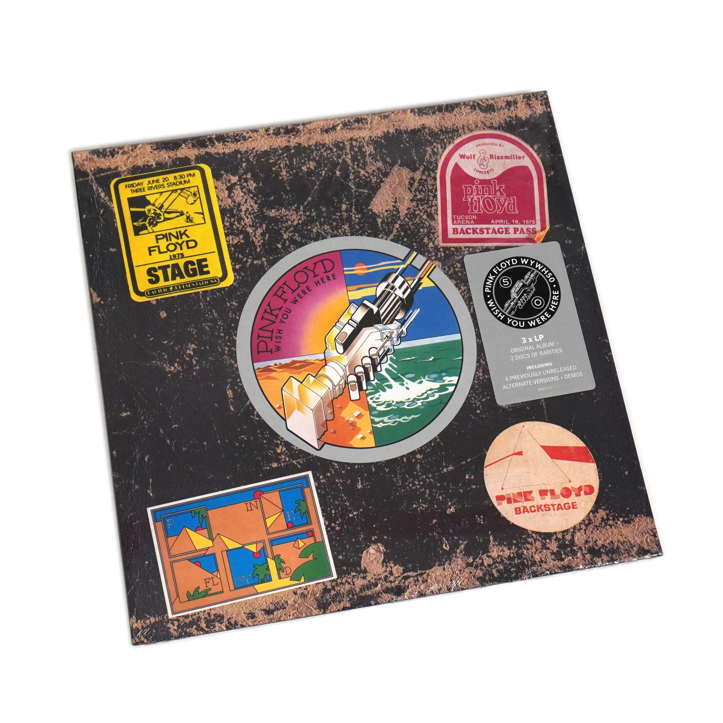 Pink Floyd: Wish You Were Here - 50th Anniversary Edition (180g) Vinyl 3LP - Image 3