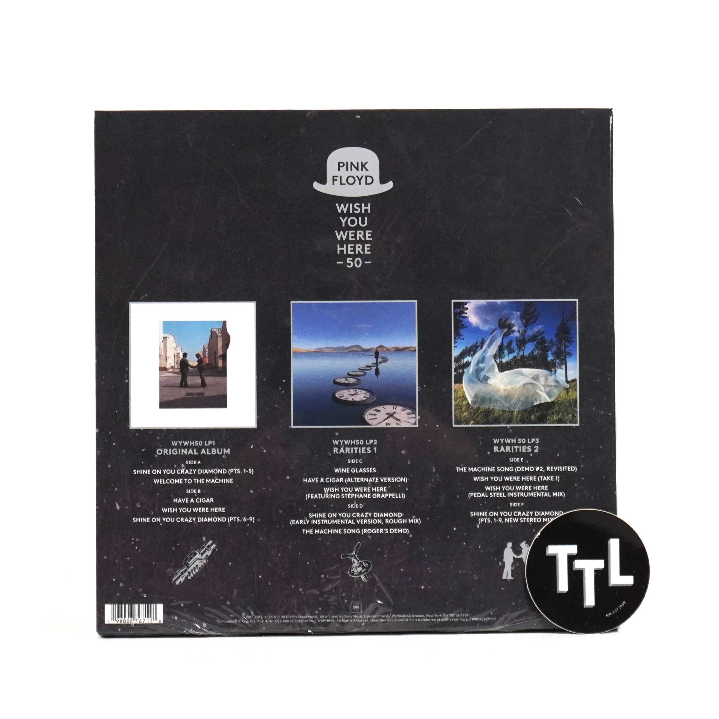 Pink Floyd: Wish You Were Here - 50th Anniversary Edition (180g) Vinyl 3LP - Image 5