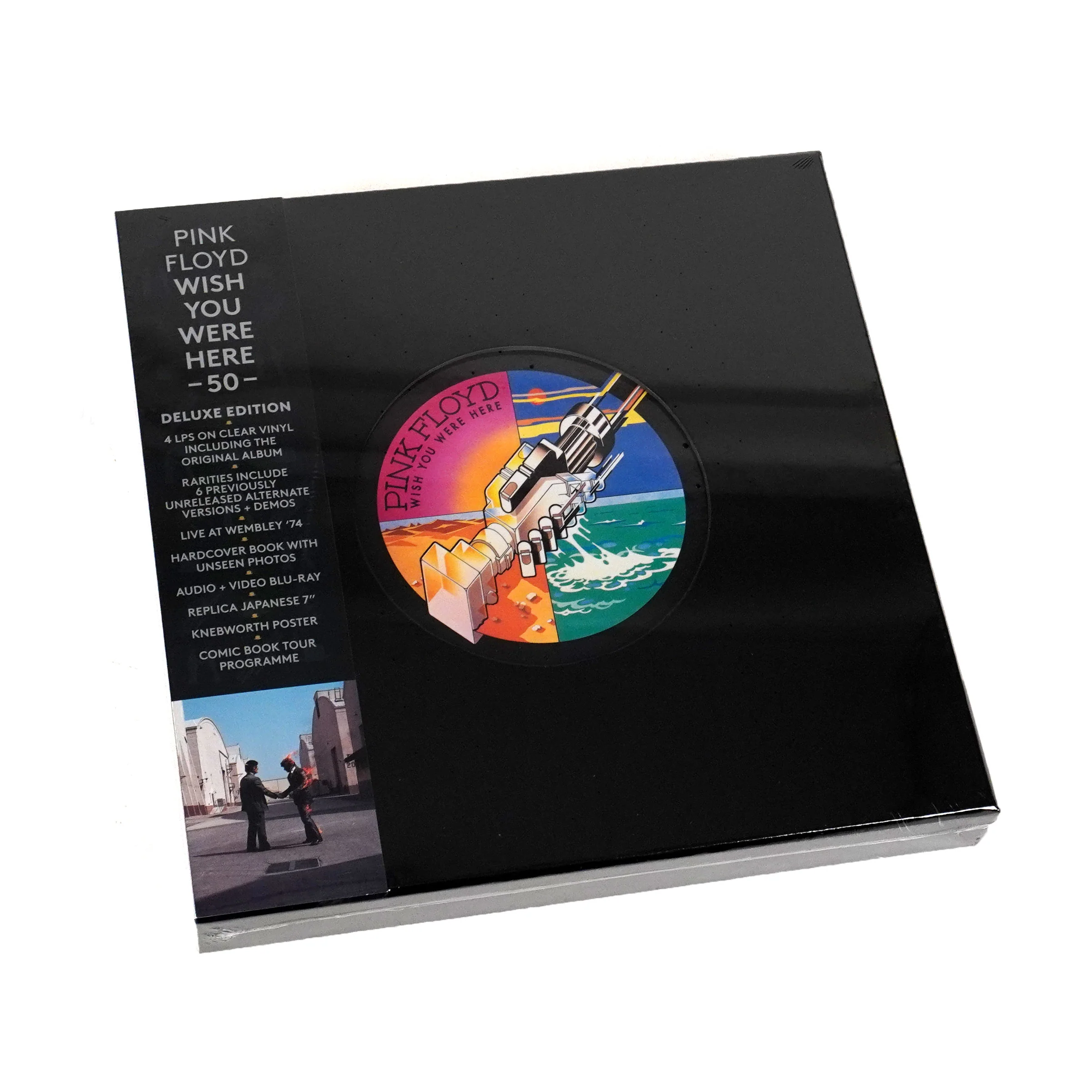 Pink Floyd: Wish You Were Here - 50th Anniversary (Colored Vinyl) Vinyl 4LP+CD Boxset - Image 2
