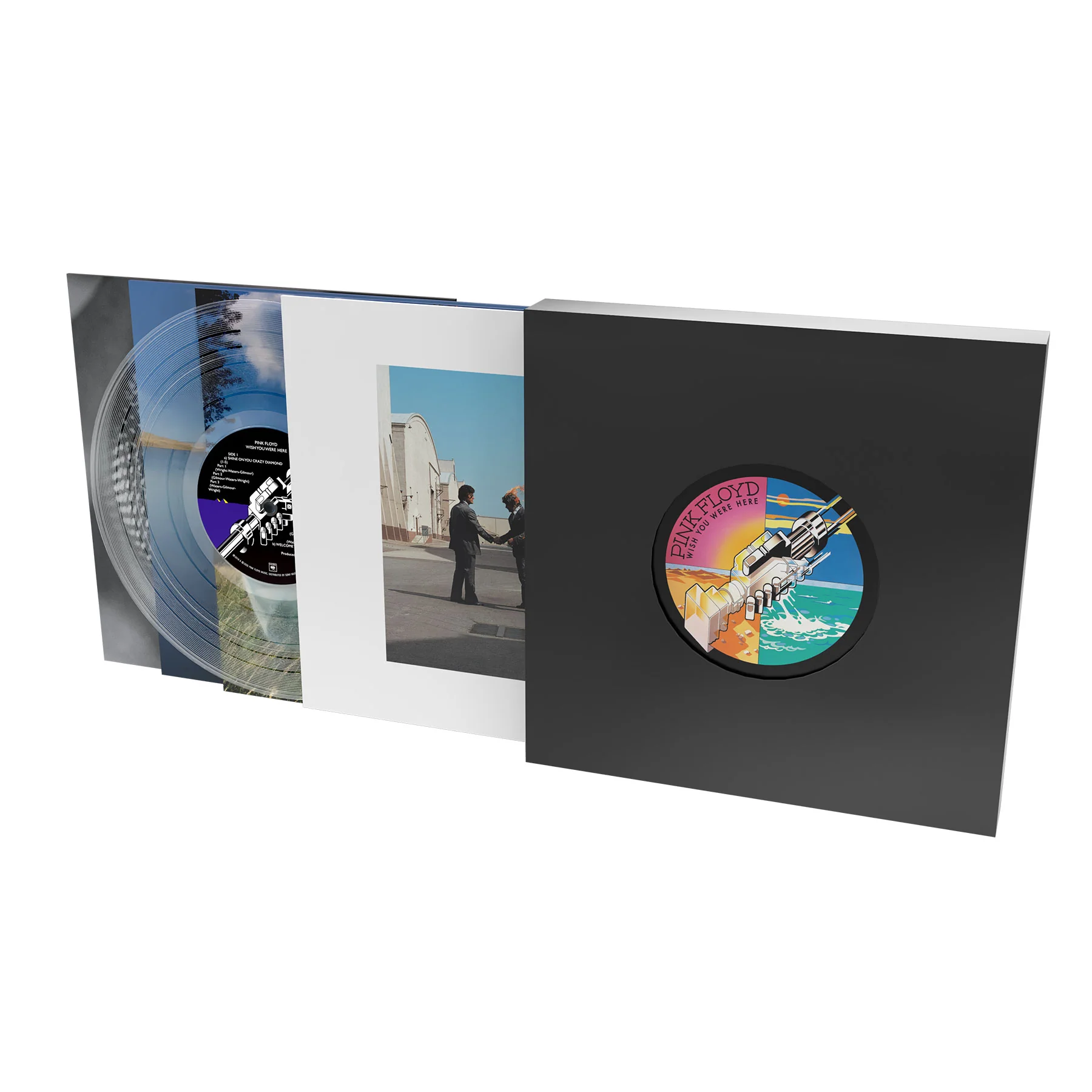 Pink Floyd: Wish You Were Here - 50th Anniversary (Colored Vinyl) Vinyl 4LP+CD Boxset - Image 3