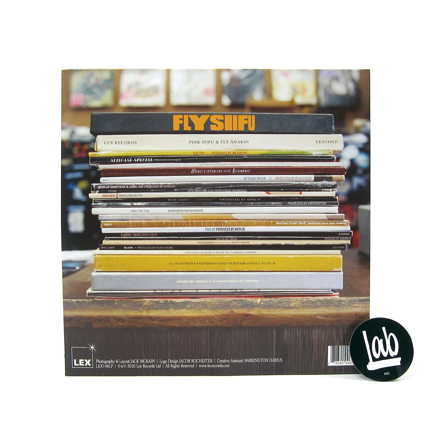 Pink Siifu & Fly Anakin: Flysiifu's (Colored Vinyl) Vinyl 2LP - Image 3