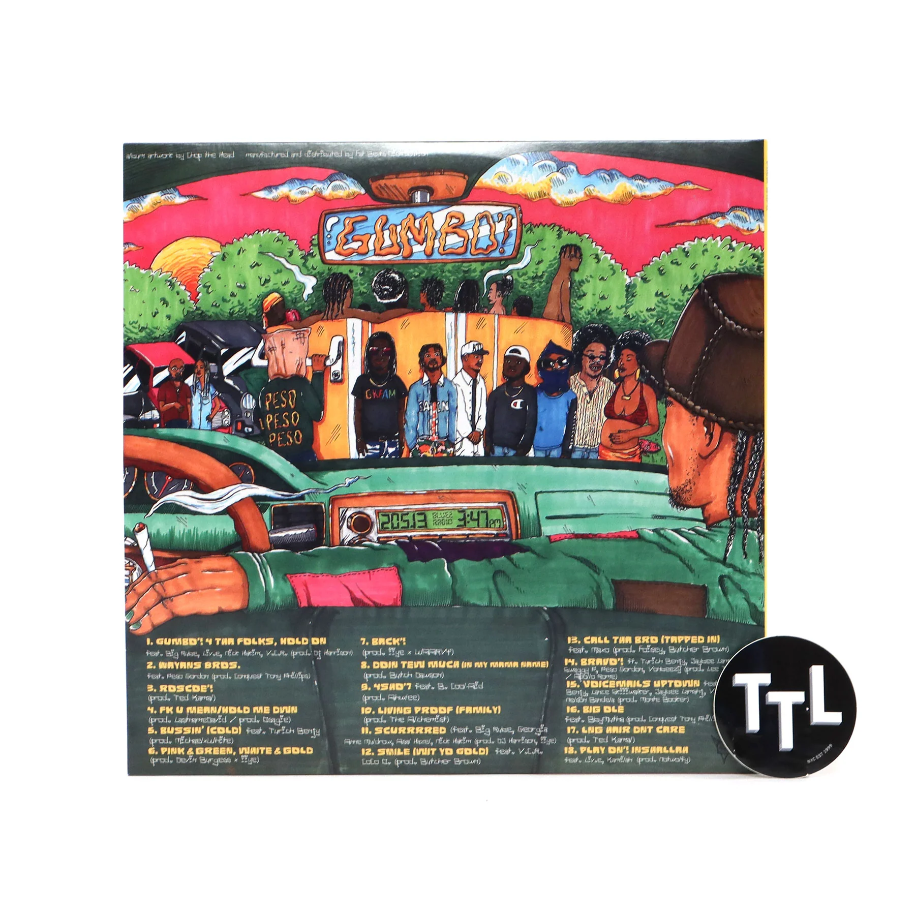 Pink Siifu: Gumbo'! Vinyl 2LP - Image 3