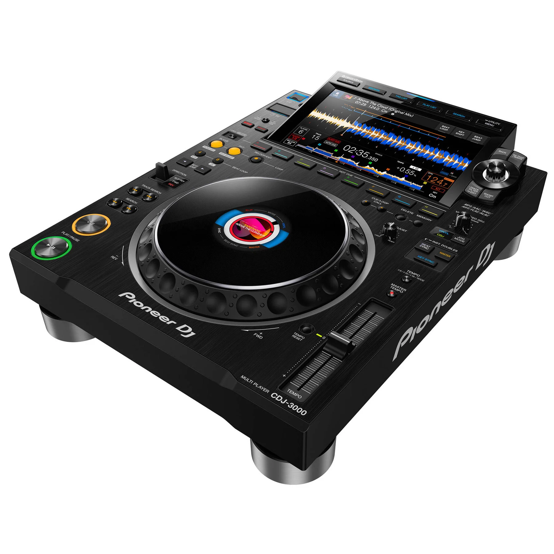 Pioneer DJ: CDJ-3000 Professional DJ Multiplayer - Black - Image 2