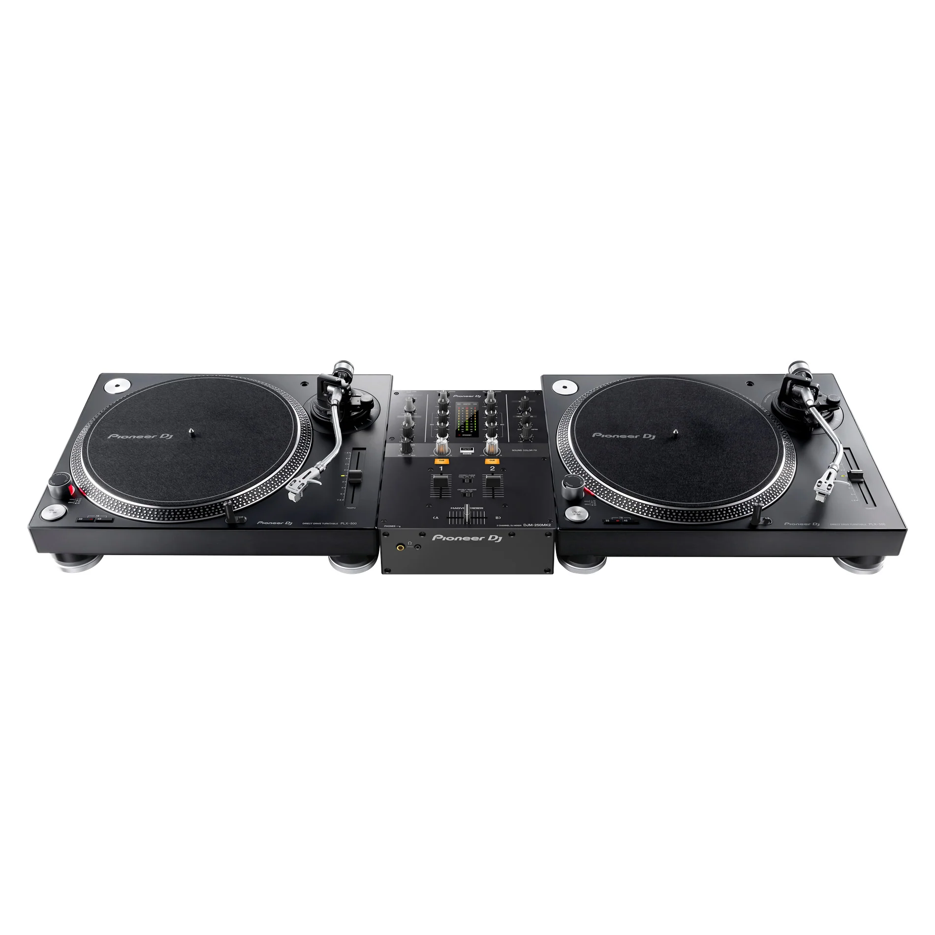 Pioneer DJ: Complete Turntable / Mixer Vinyl DJ Package - Intro - Image 2