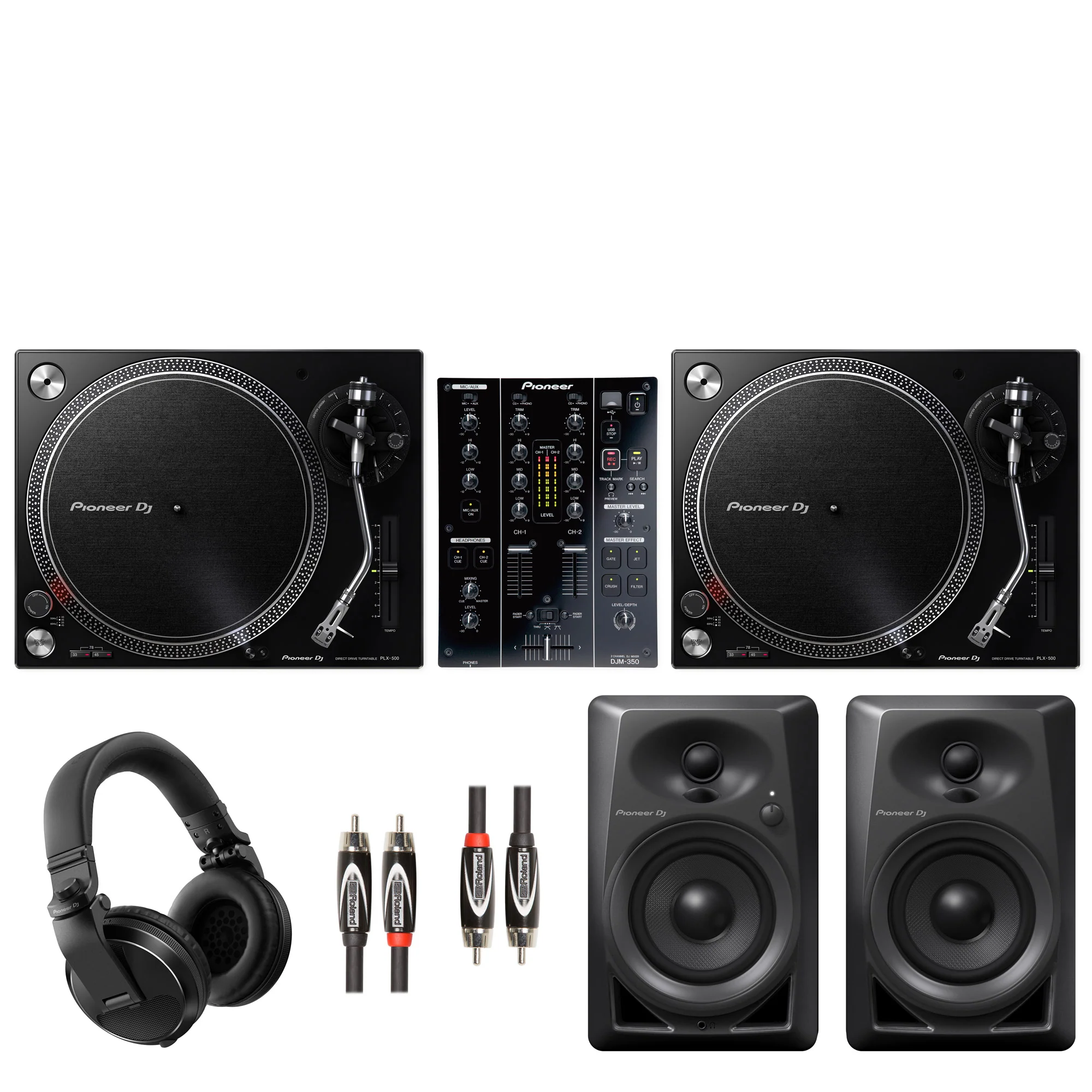 Pioneer DJ: Complete Turntable / Mixer Vinyl DJ Package - Intro - Image 3