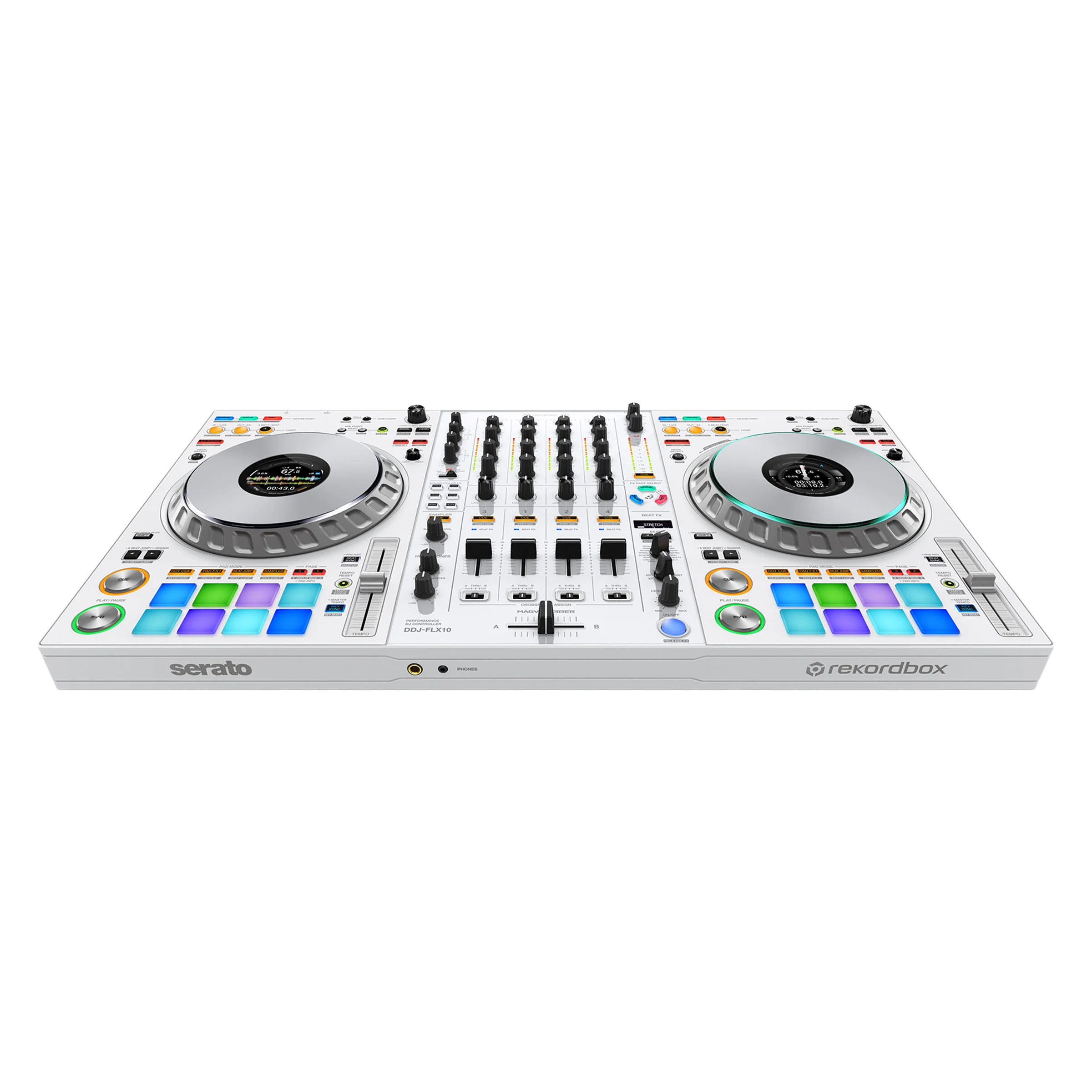 Pioneer DJ: DDJ-FLX10-W DJ Controller - Limited Edition White - Image 3