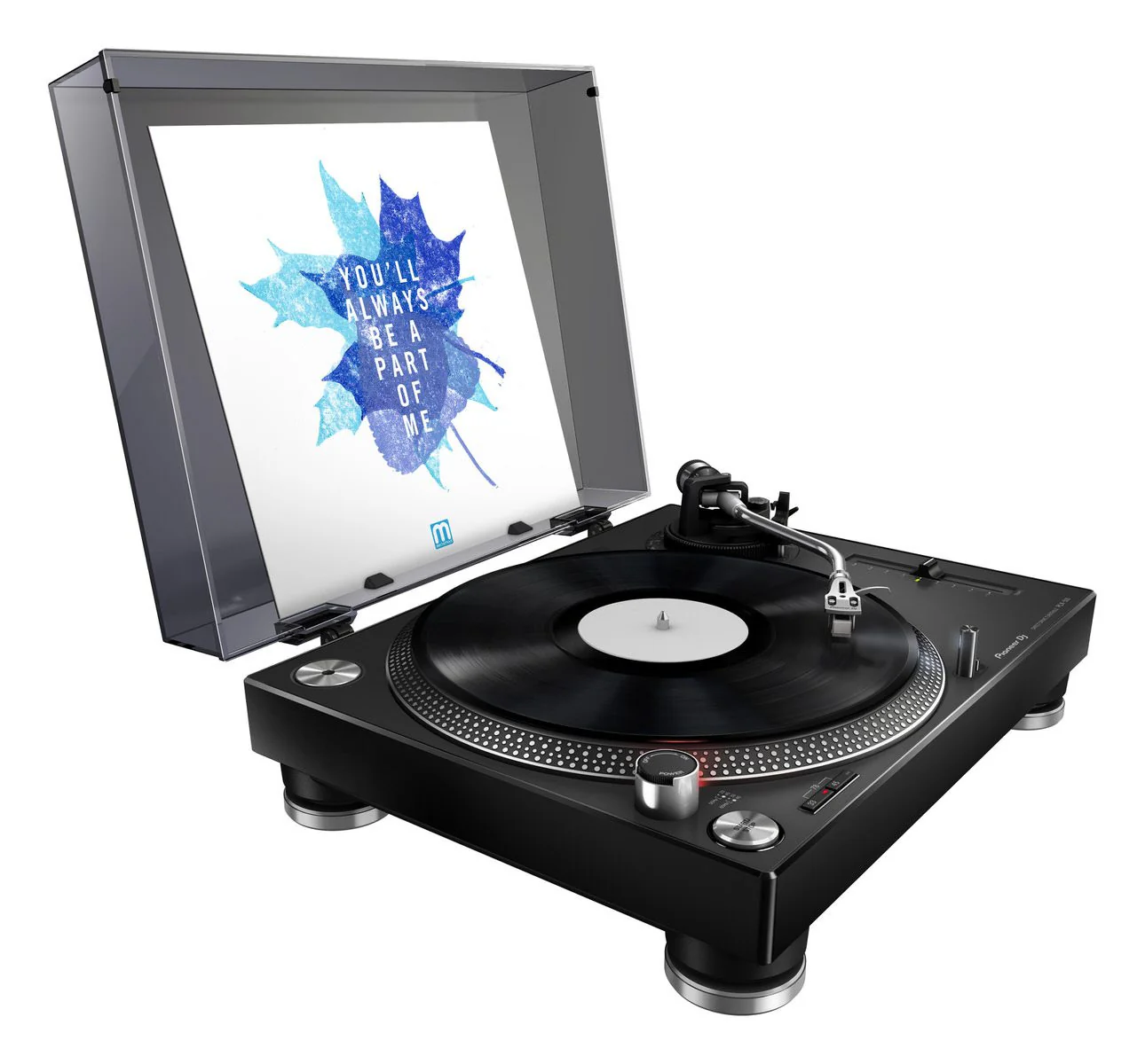 Pioneer DJ: PLX-500 Direct Drive USB Turntable - Black - Image 3