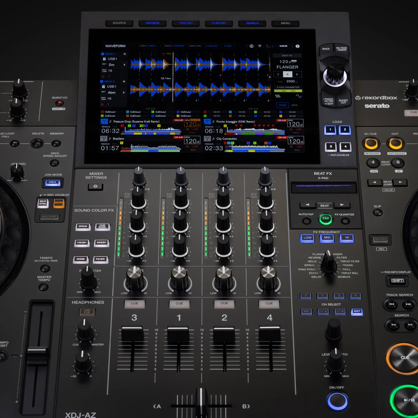 AlphaTheta: XDJ-AZ 4-Channel All-In-One DJ System - Image 5