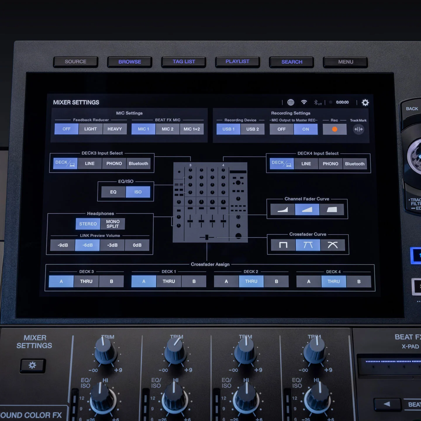 AlphaTheta: XDJ-AZ 4-Channel All-In-One DJ System - Image 8