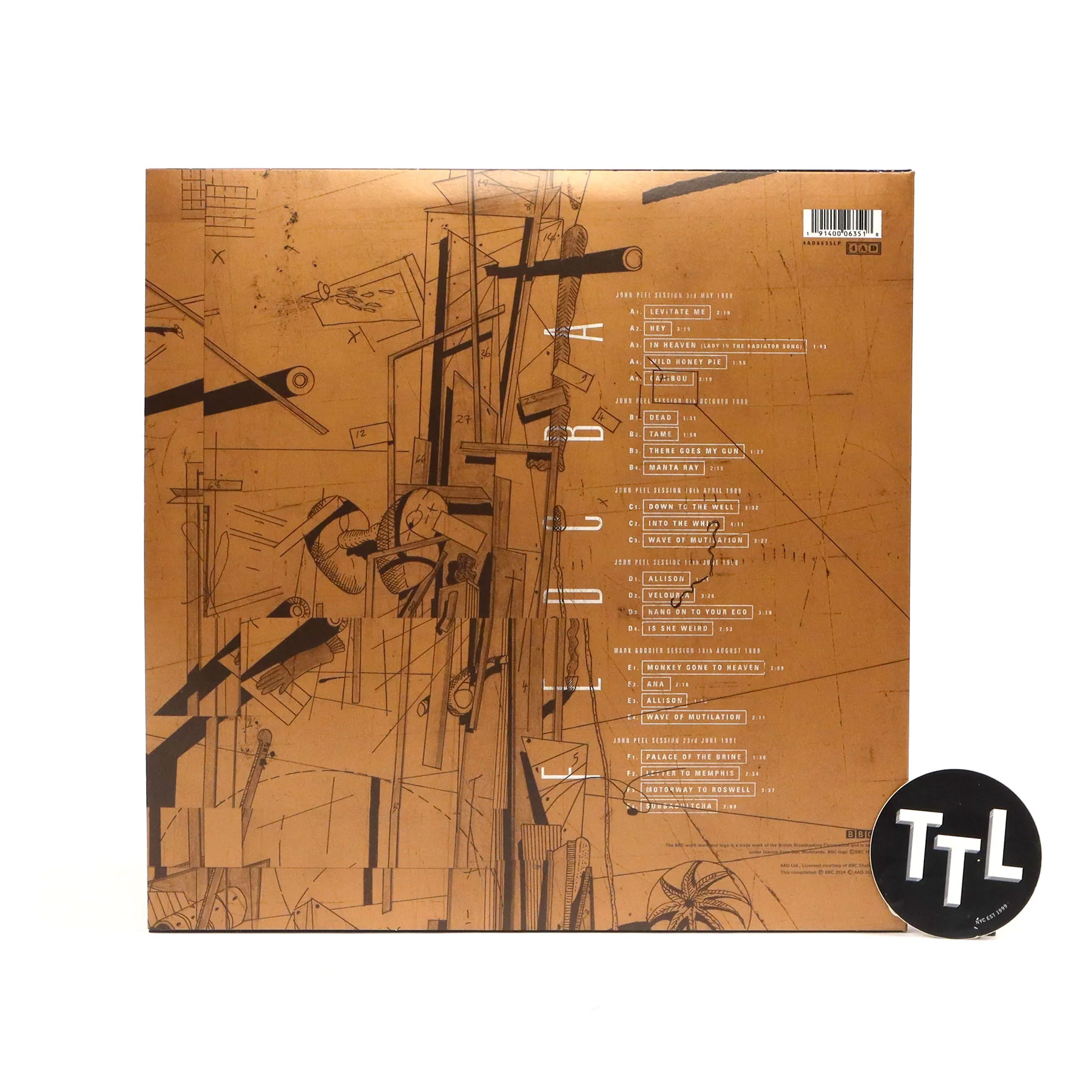 Pixies: Pixies At The BBC Vinyl 3LP - Image 3
