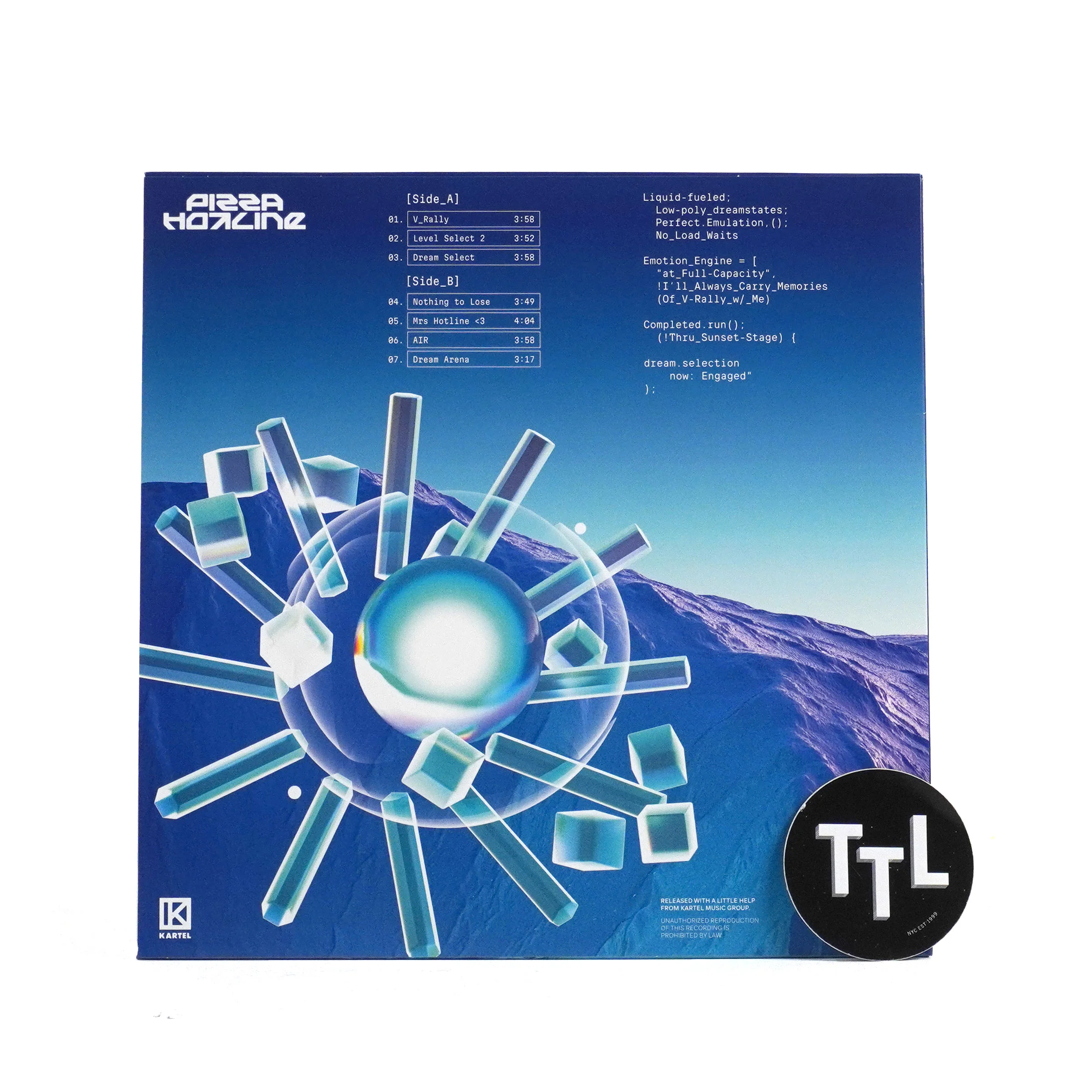 Pizza Hotline: Dream Select (Indie Exclusive Clear Colored Vinyl) Vinyl LP - Image 3
