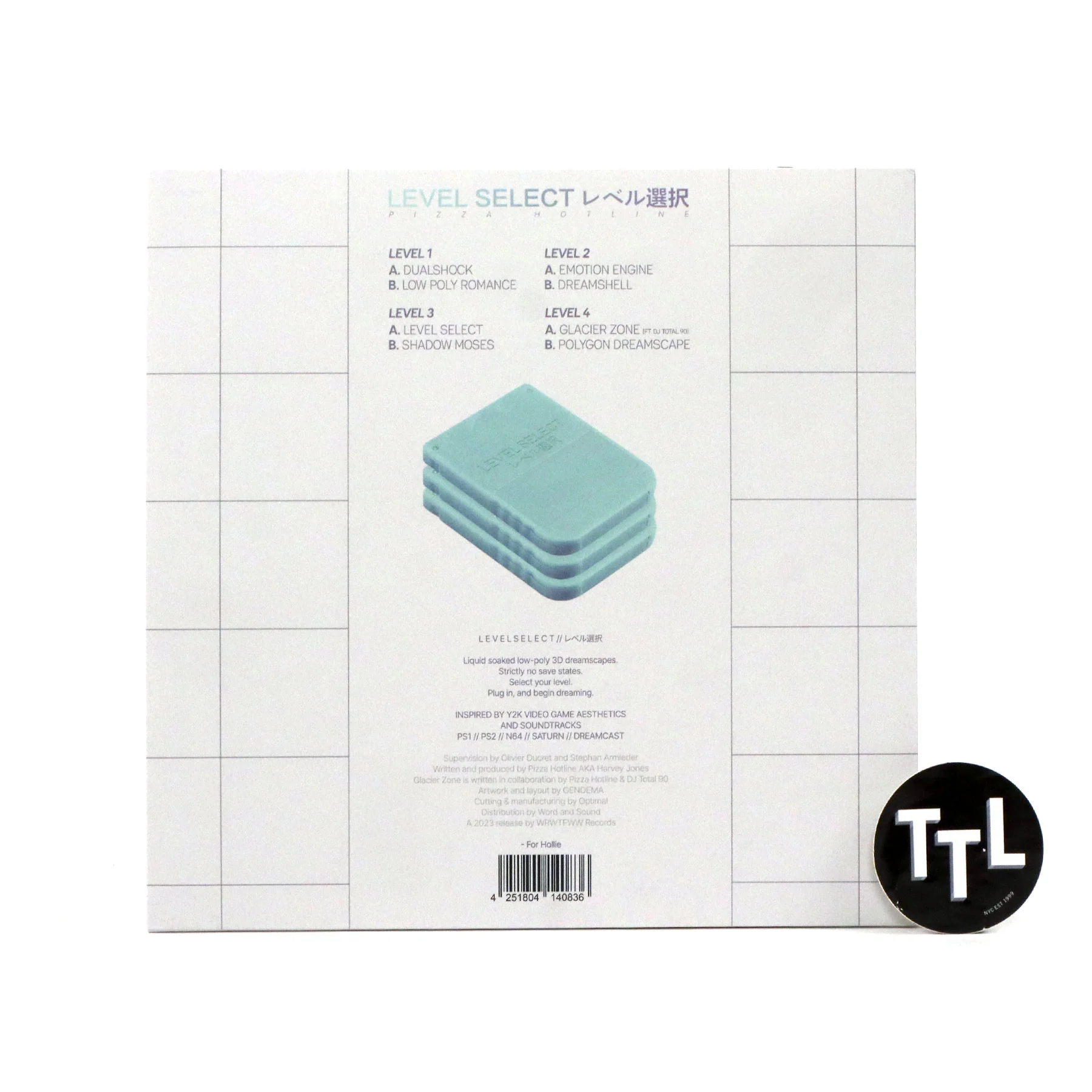 Pizza Hotline: Level Select (Colored Vinyl) Vinyl 2LP - Image 3