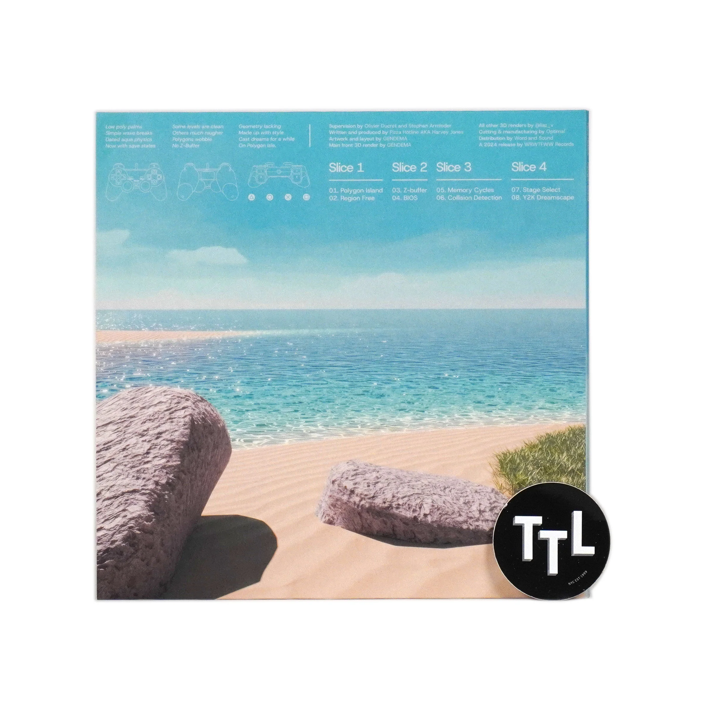 Pizza Hotline: Polygon Island Vinyl 2LP - Image 3