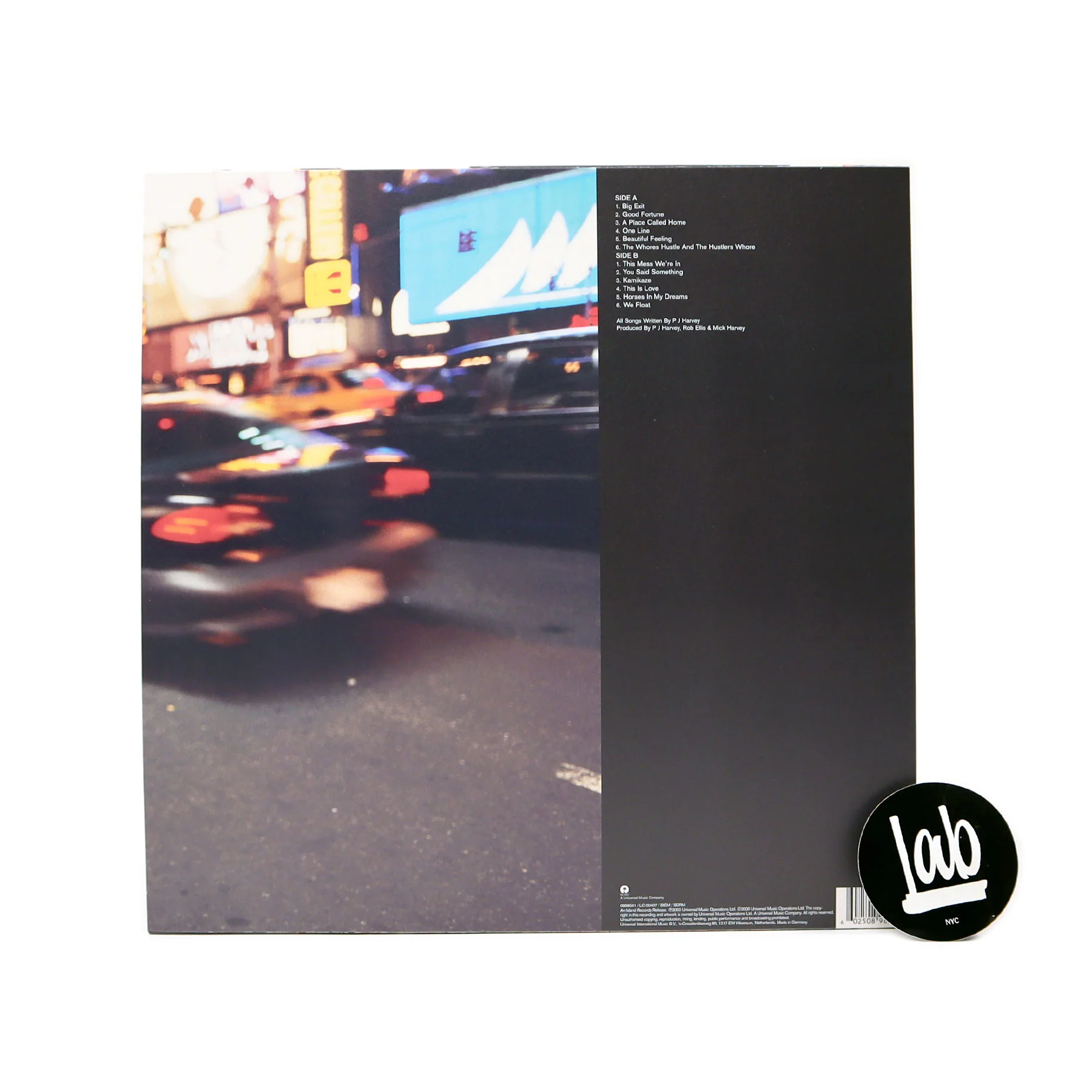 PJ Harvey: Stories From The City, Stories From The Sea (180g) Vinyl LP - Image 3
