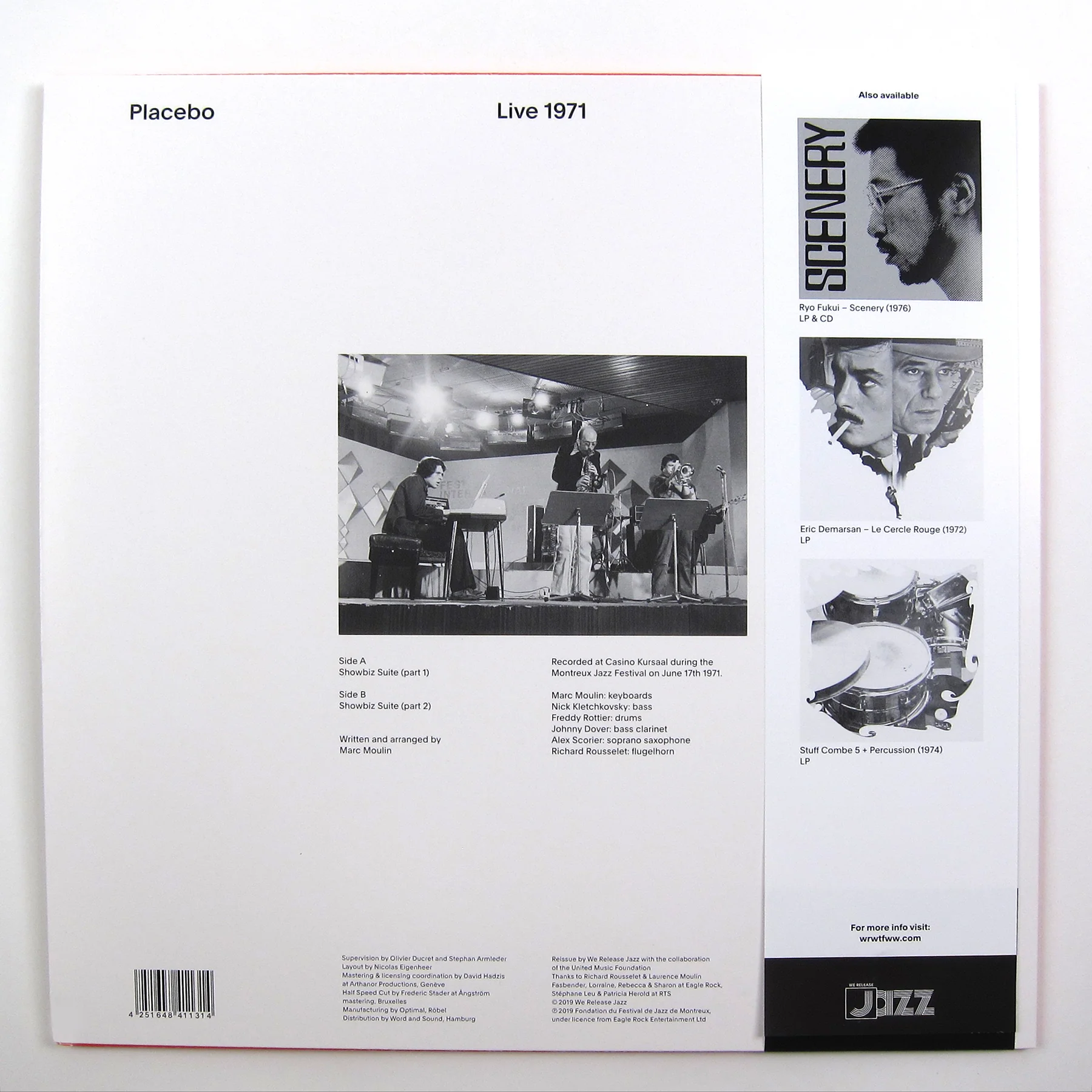 Placebo: Live 1971 (180g) Vinyl LP - Image 2