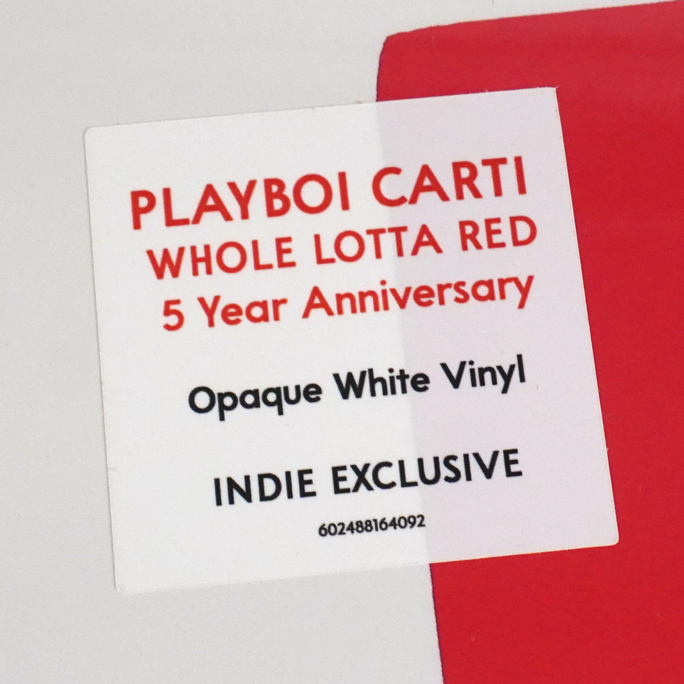Playboi Carti: Whole Lotta Red (Indie Exclusive Colored Vinyl) Vinyl 2LP - Image 4