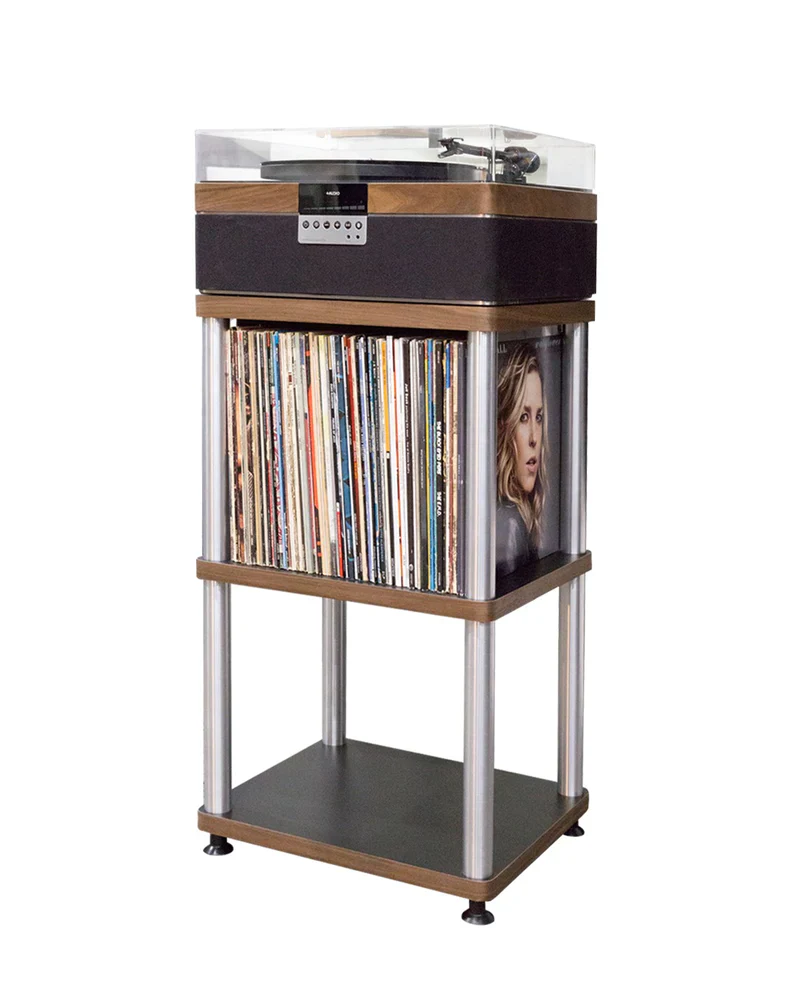 Plus Audio: The +Record Player Turntable + Integrated Audio System w/ Bluetooth - Image 6