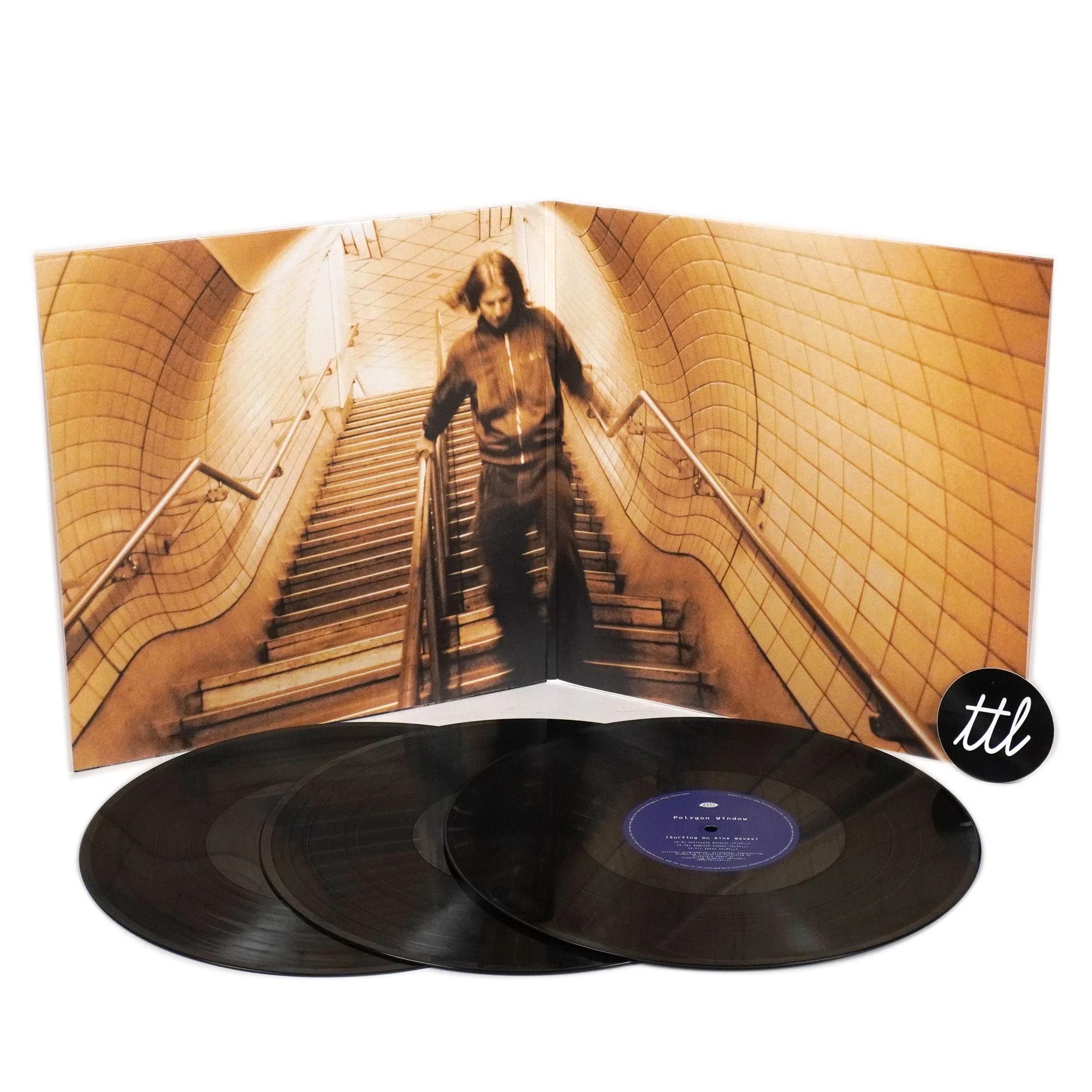 Polygon Window: Surfing On Sine Waves (Aphex Twin) Vinyl 3LP - Image 2