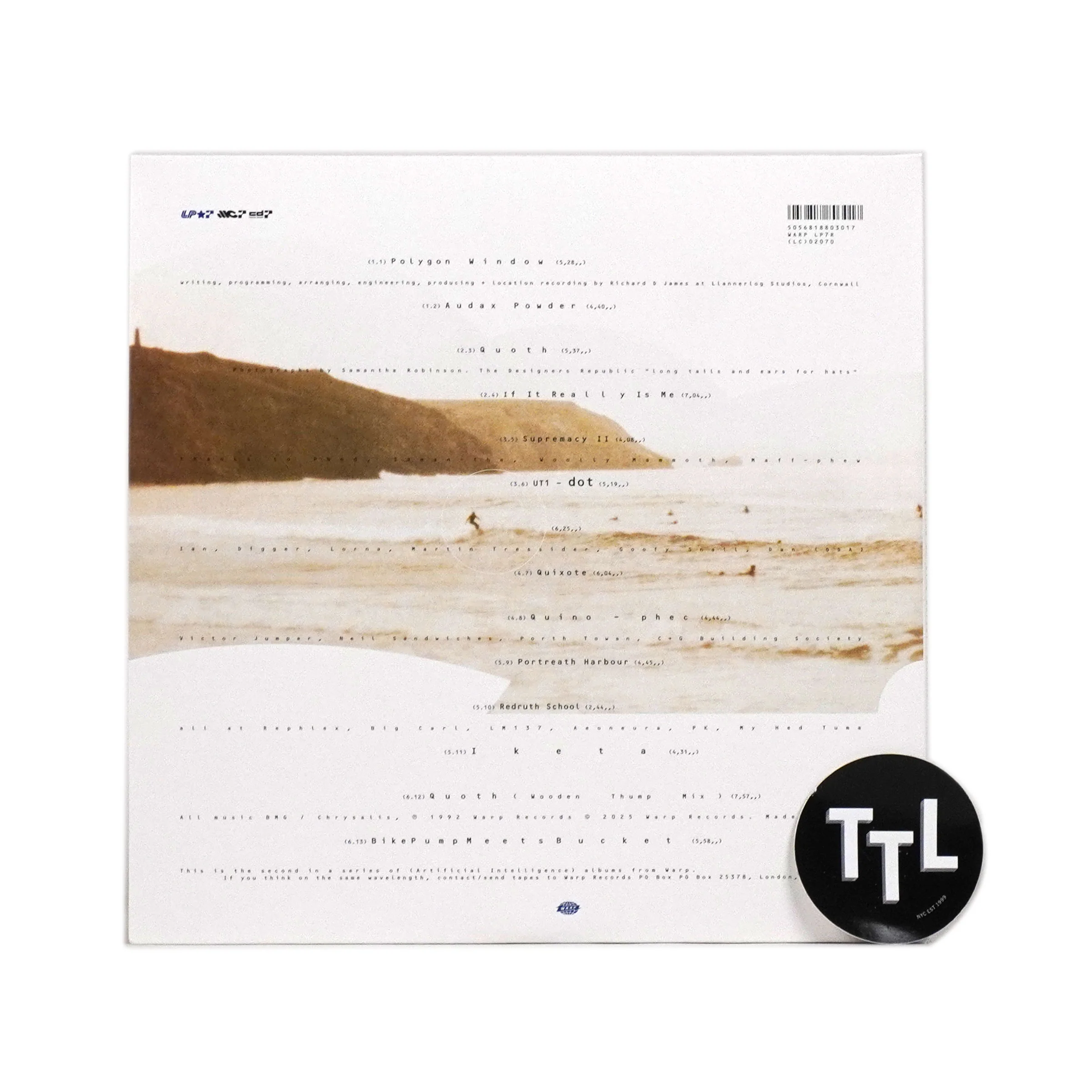 Polygon Window: Surfing On Sine Waves (Aphex Twin) Vinyl 3LP - Image 3