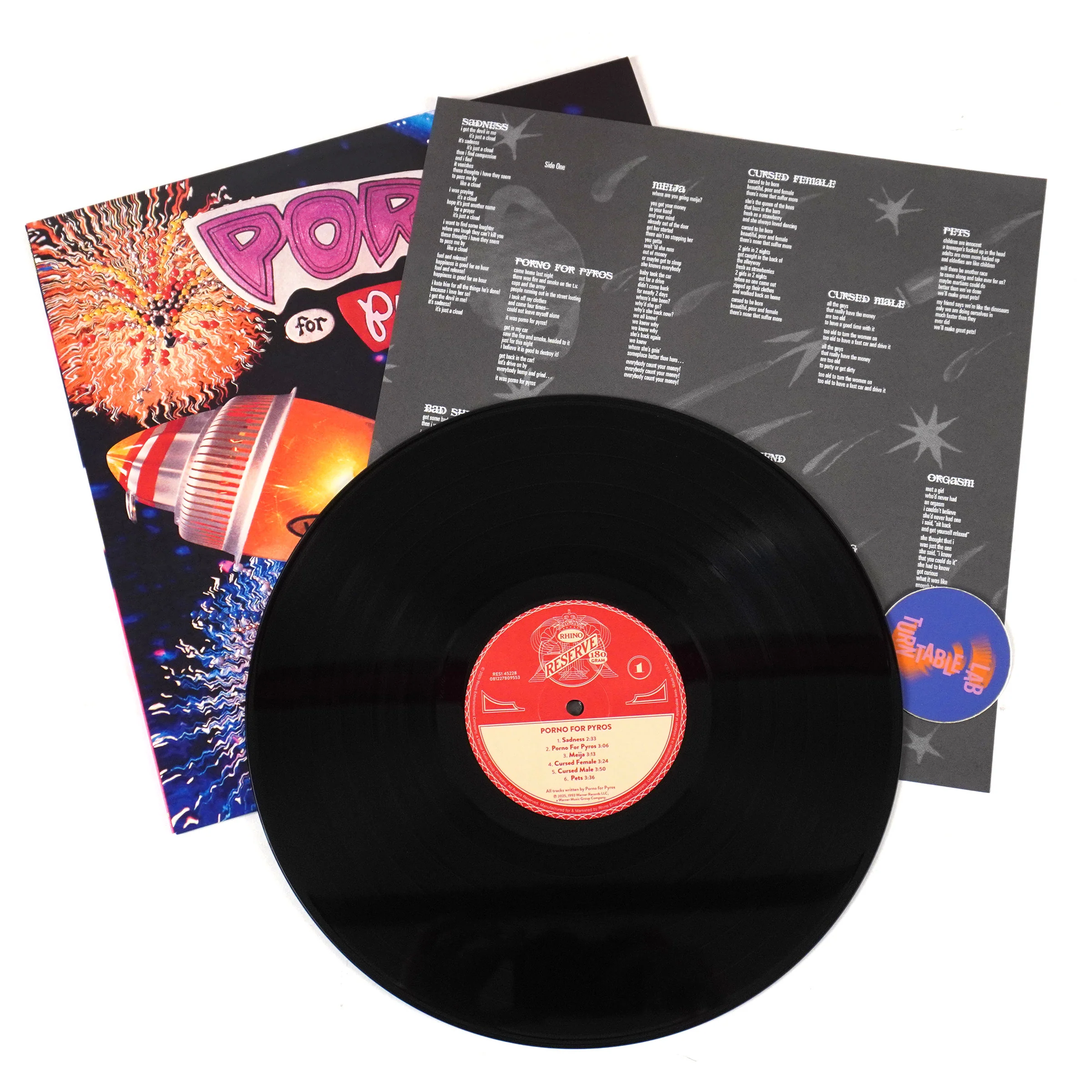 Porno For Pyros: Porno For Pyros (Rhino Reserve 180g) Vinyl LP - Image 2