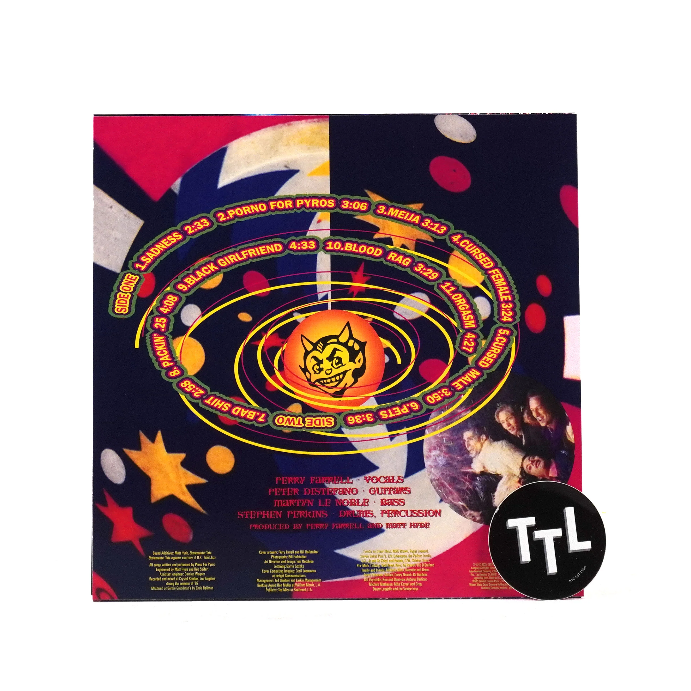 Porno For Pyros: Porno For Pyros (Rhino Reserve 180g) Vinyl LP - Image 3