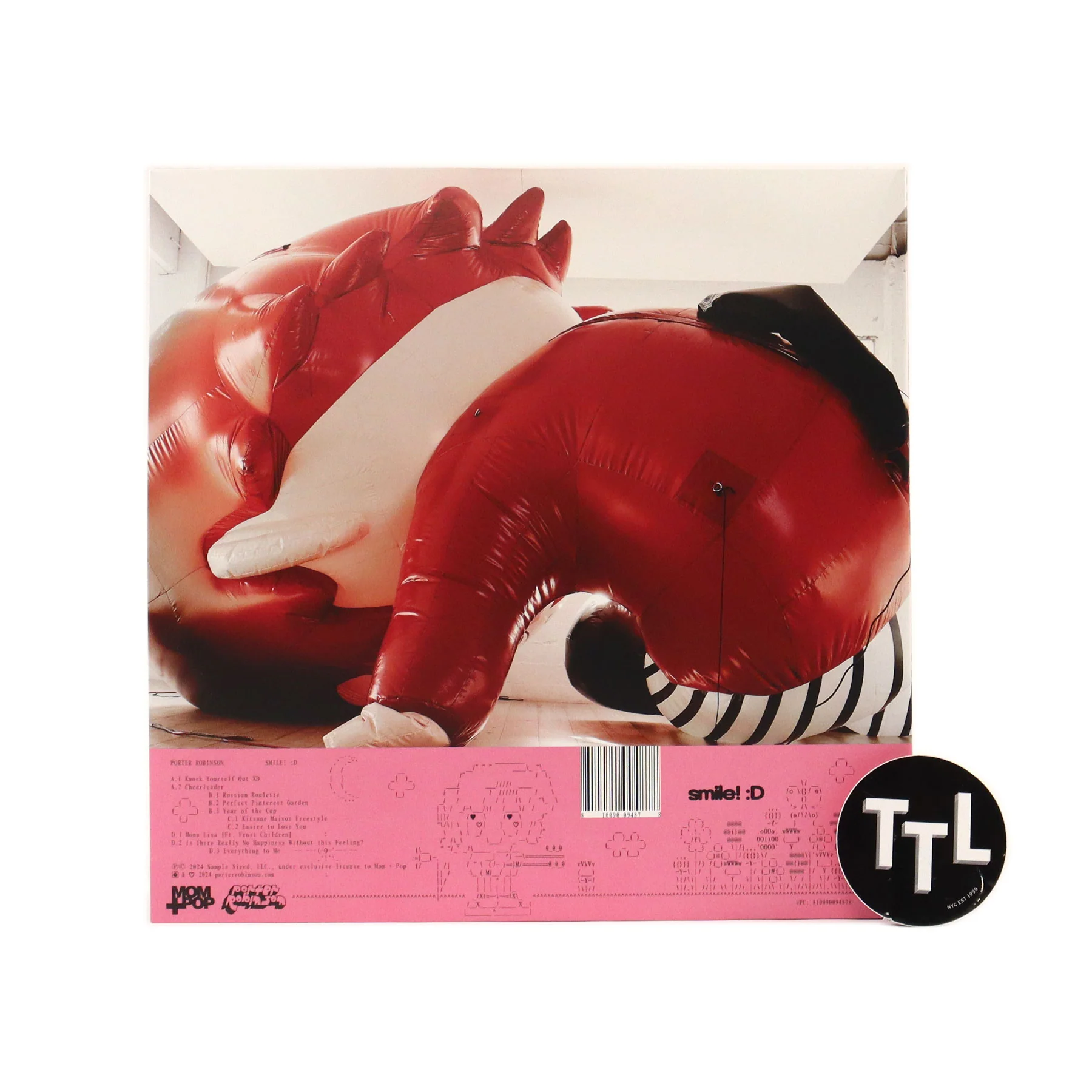 Porter Robinson: SMILE! (Pink Colored Vinyl) Vinyl 2LP - Image 3