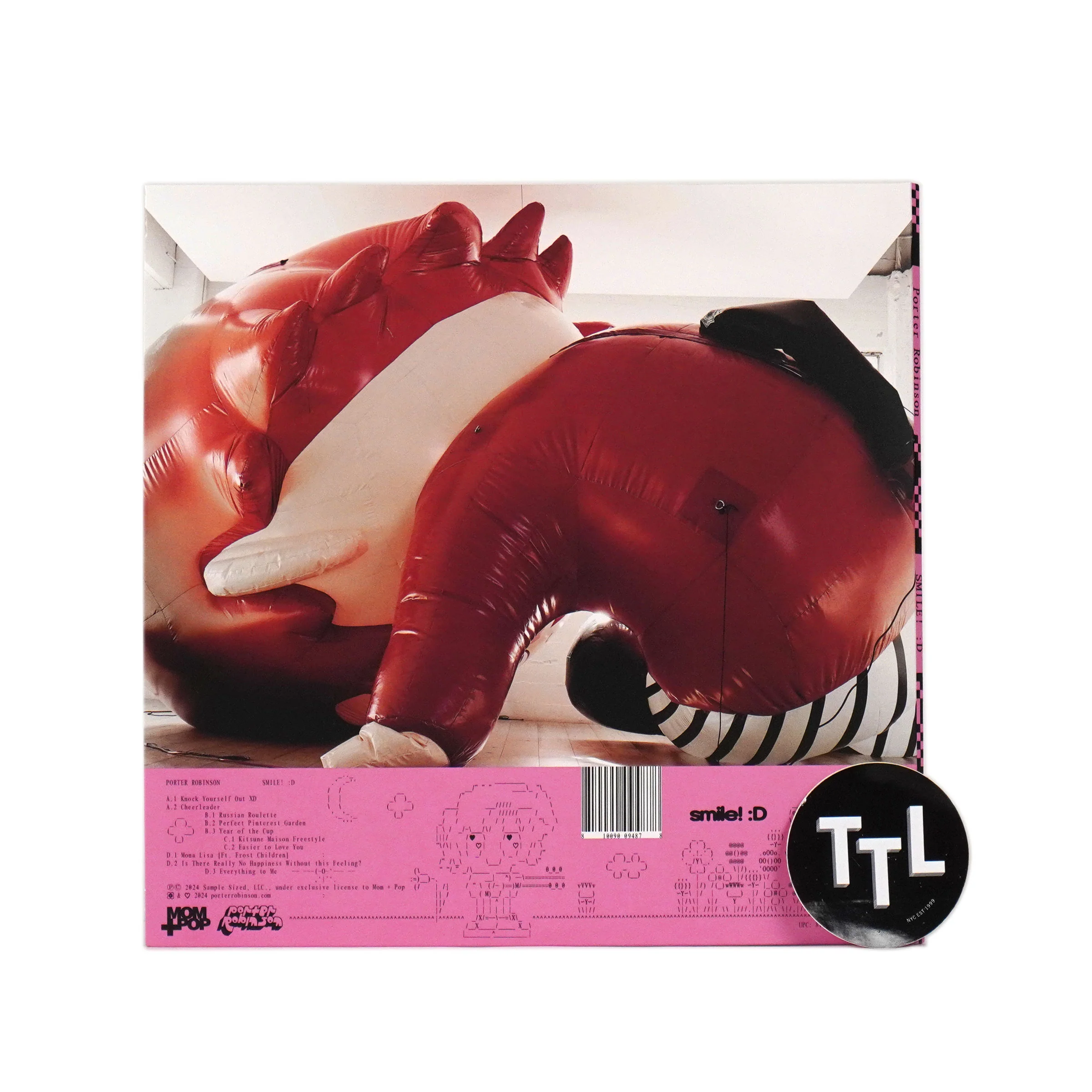 Porter Robinson: SMILE! (Red Colored Vinyl) Vinyl 2LP - Image 3