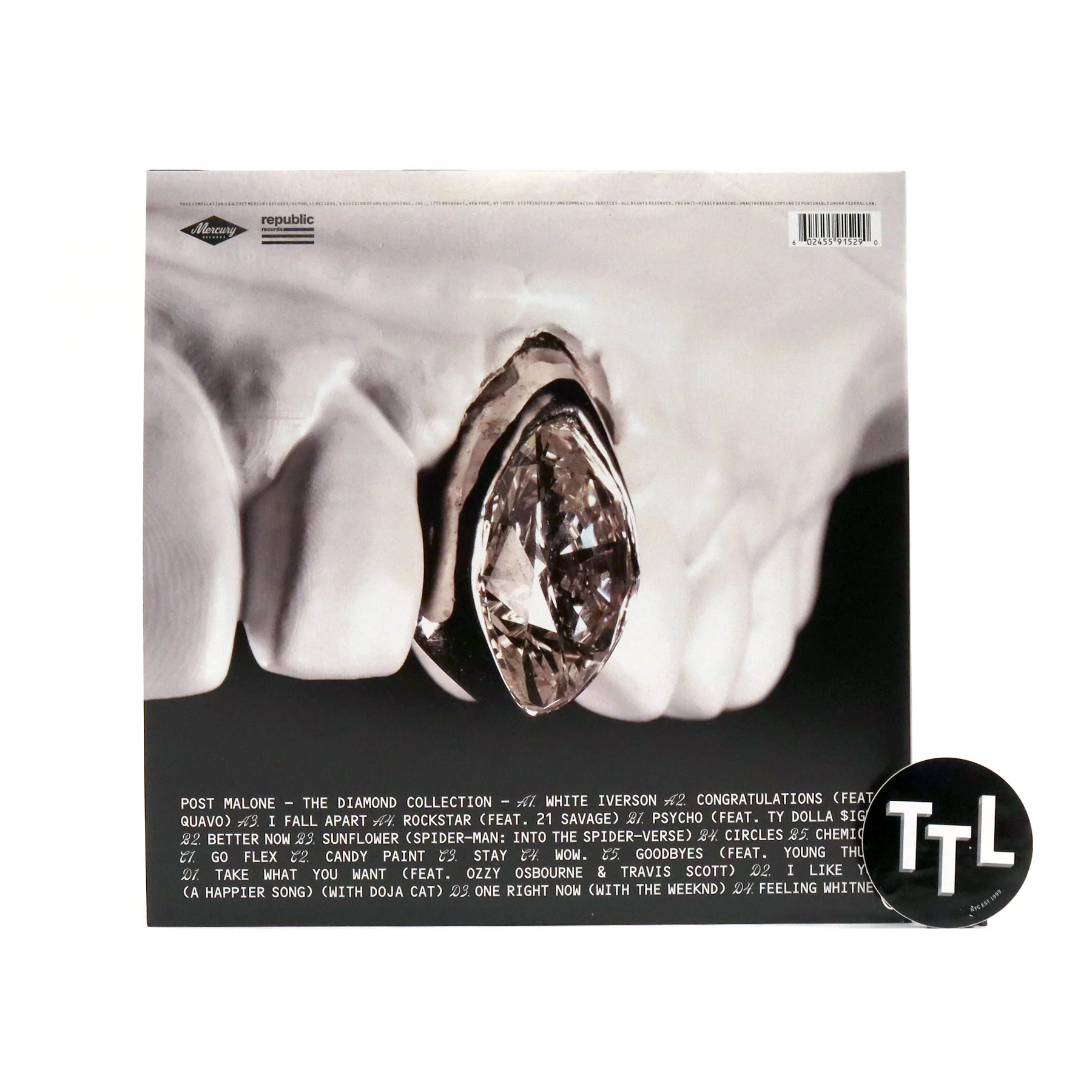 Post Malone: The Diamond Collection (Colored Vinyl) Vinyl 2LP - Image 3