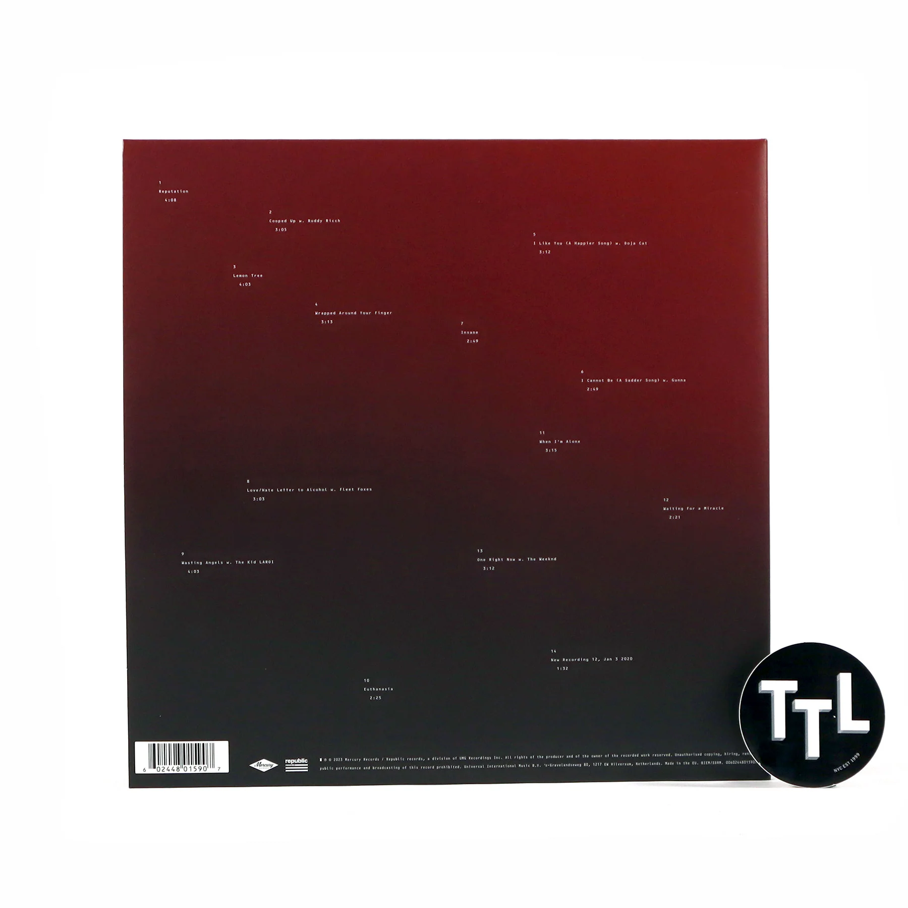 Post Malone: Twelve Carat Toothache (Colored Vinyl) Vinyl 2LP - Image 3