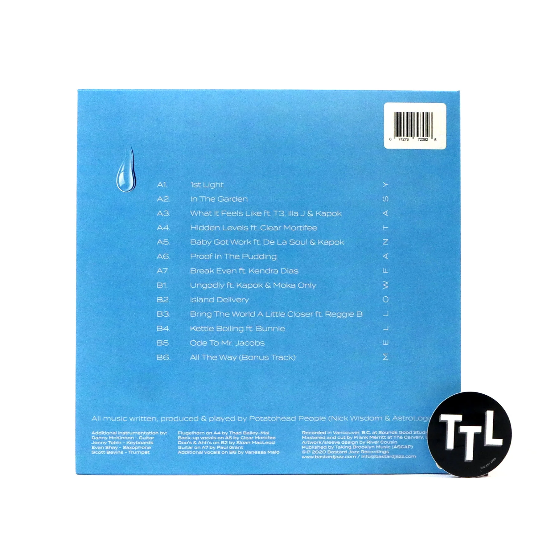 Potatohead People: Mellow Fantasy (Indie Exclusive Colored Vinyl) Vinyl LP - Image 3