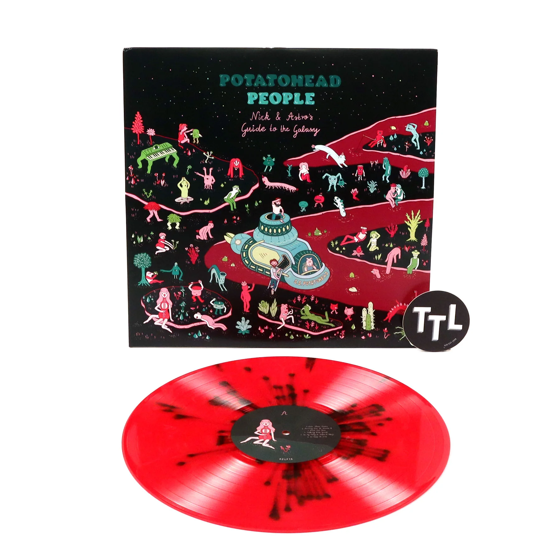 Potatohead People: Nick & Astro's Guide To The Galaxy (Indie Exclusive Colored Vinyl) Vinyl LP - Image 2
