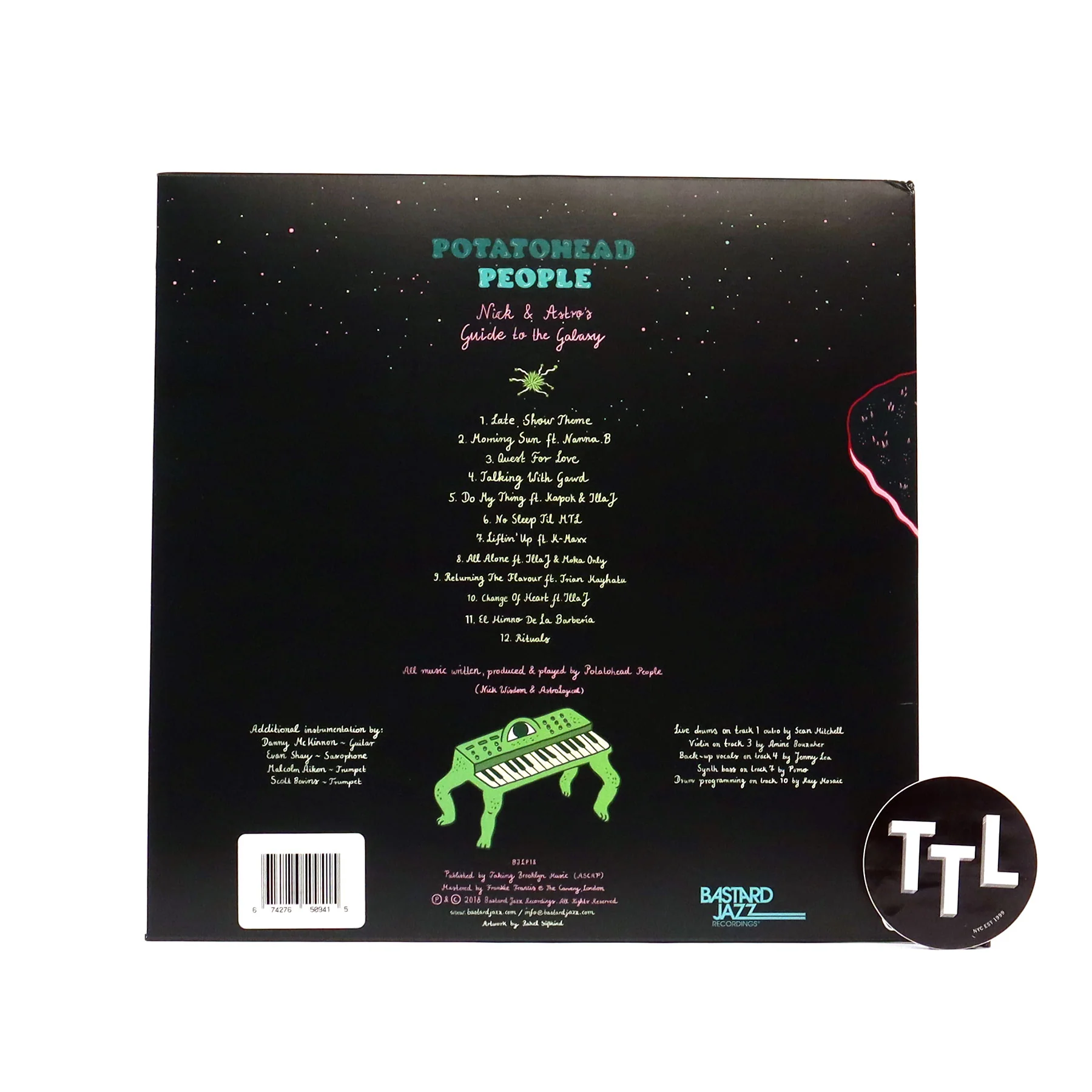 Potatohead People: Nick & Astro's Guide To The Galaxy (Indie Exclusive Colored Vinyl) Vinyl LP - Image 3