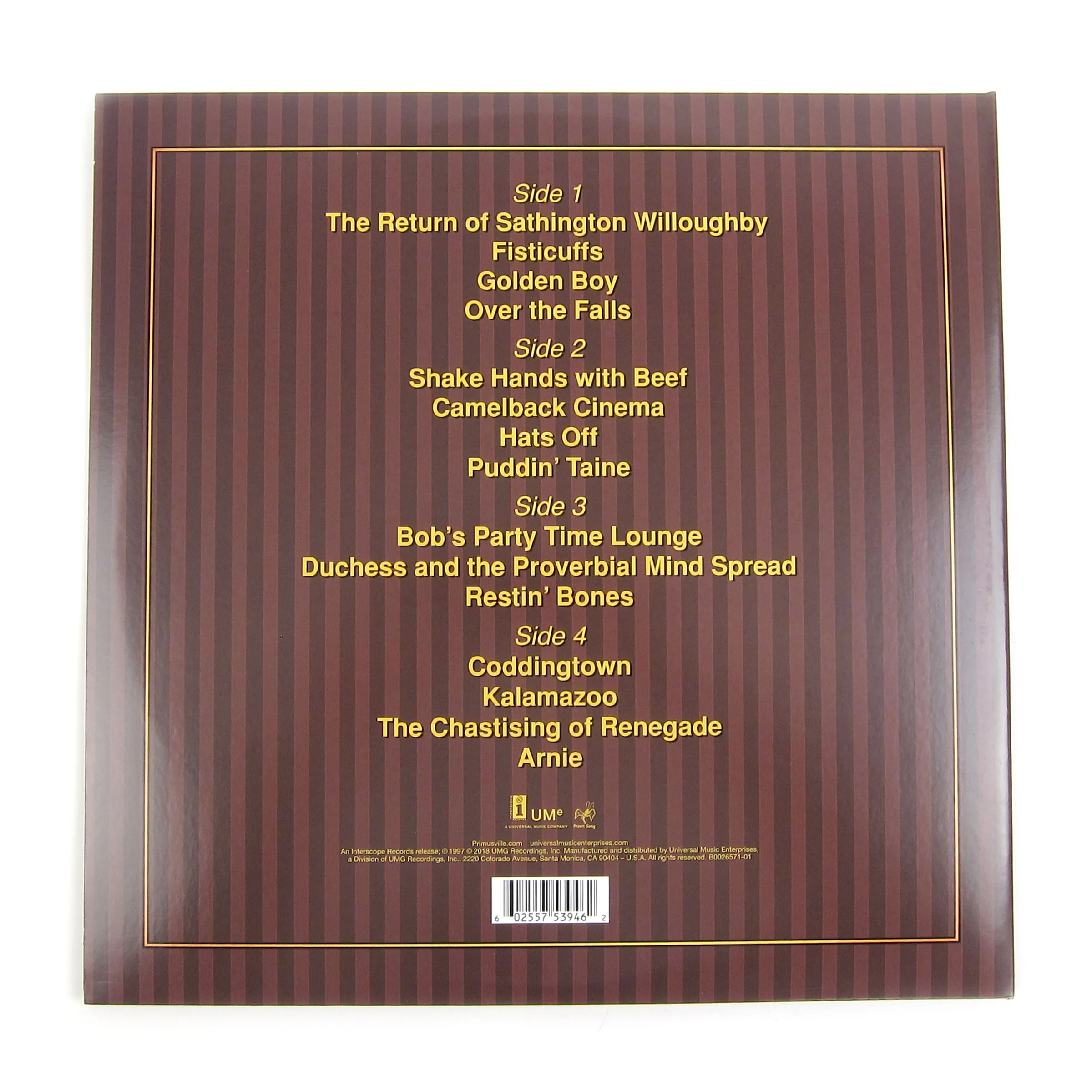 Primus: Brown Album (Colored Vinyl) Vinyl 2LP - Image 3