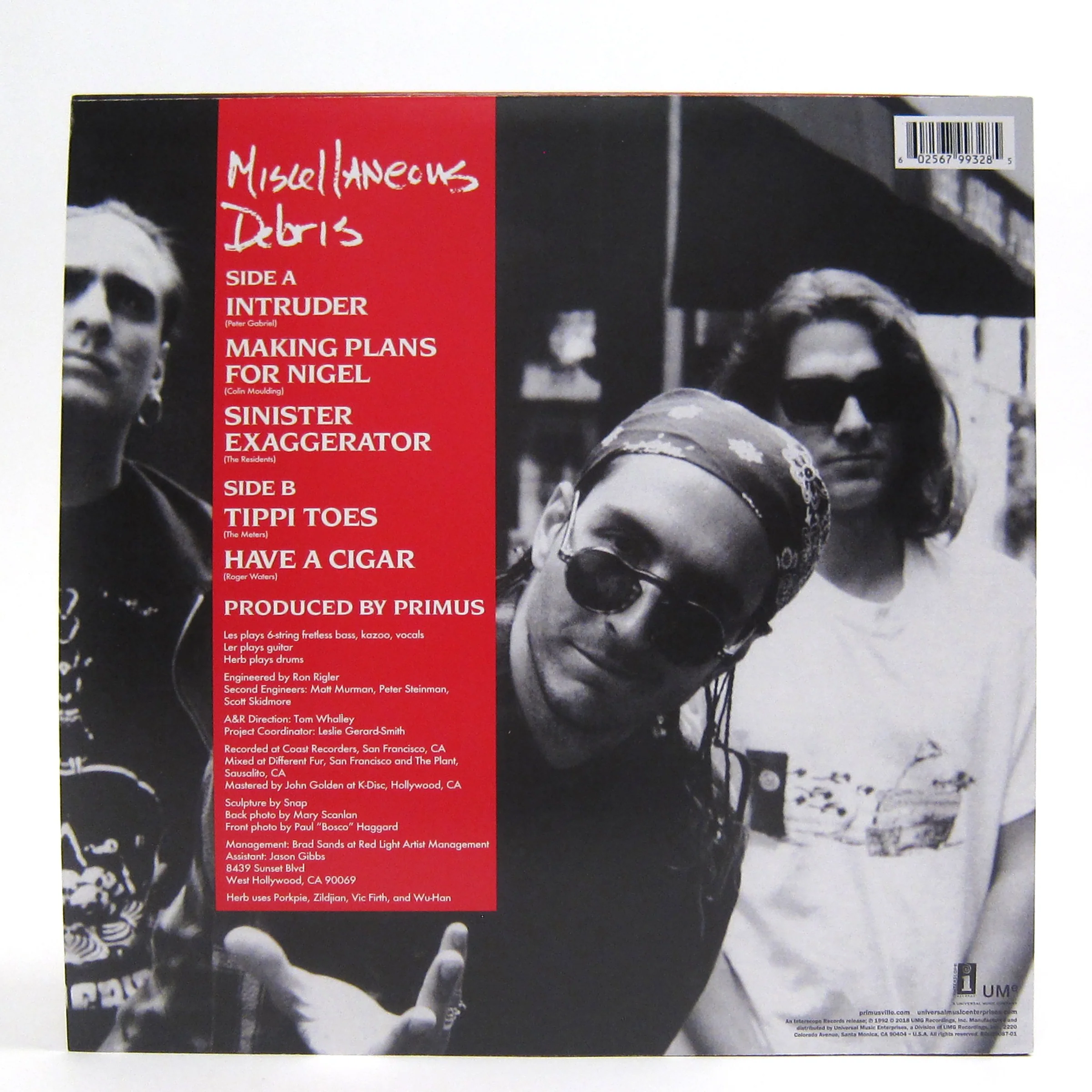 Primus: Miscellaneous Debris Vinyl 12" - Image 2