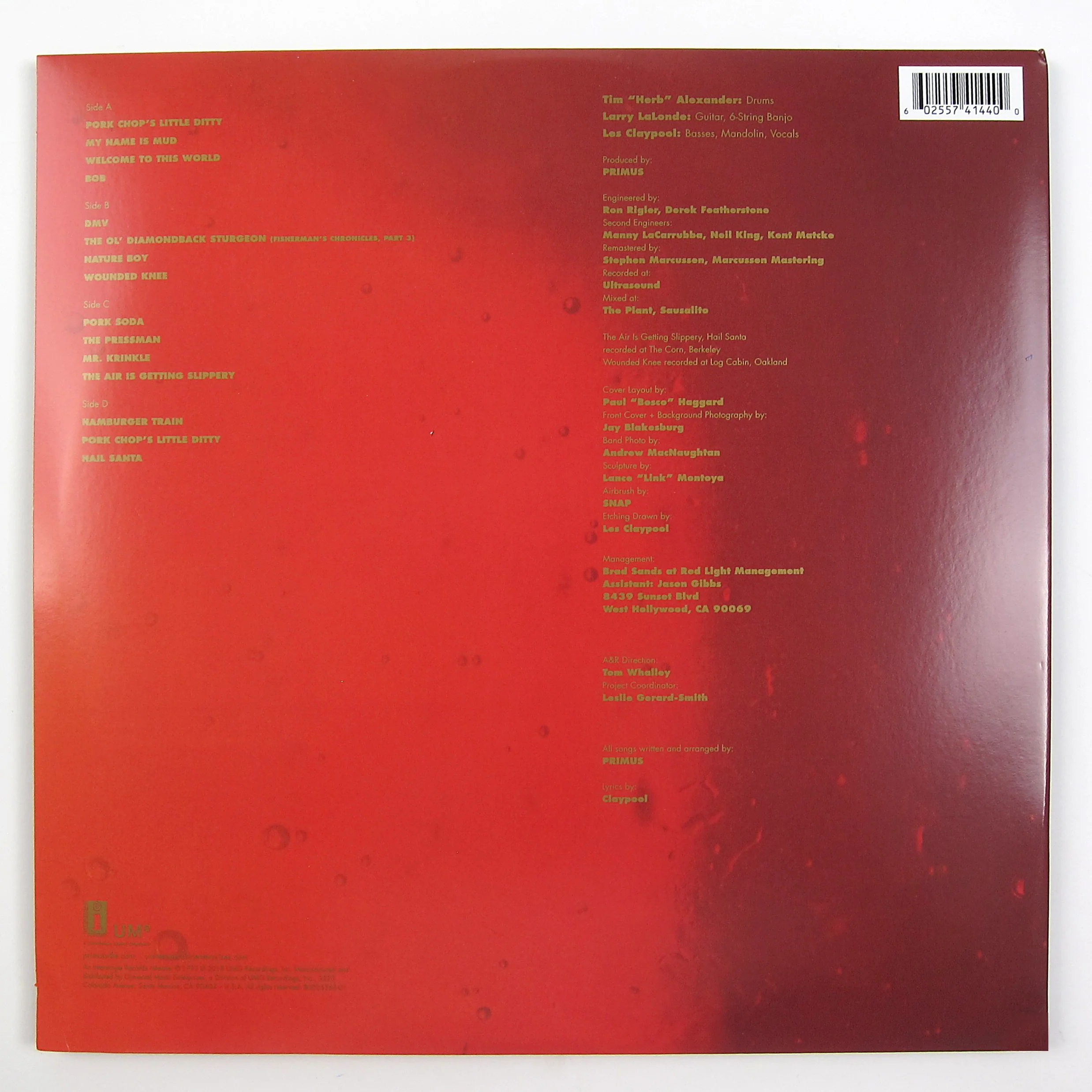 Primus: Pork Soda (180g, Colored Vinyl) Vinyl 2LP - Image 3