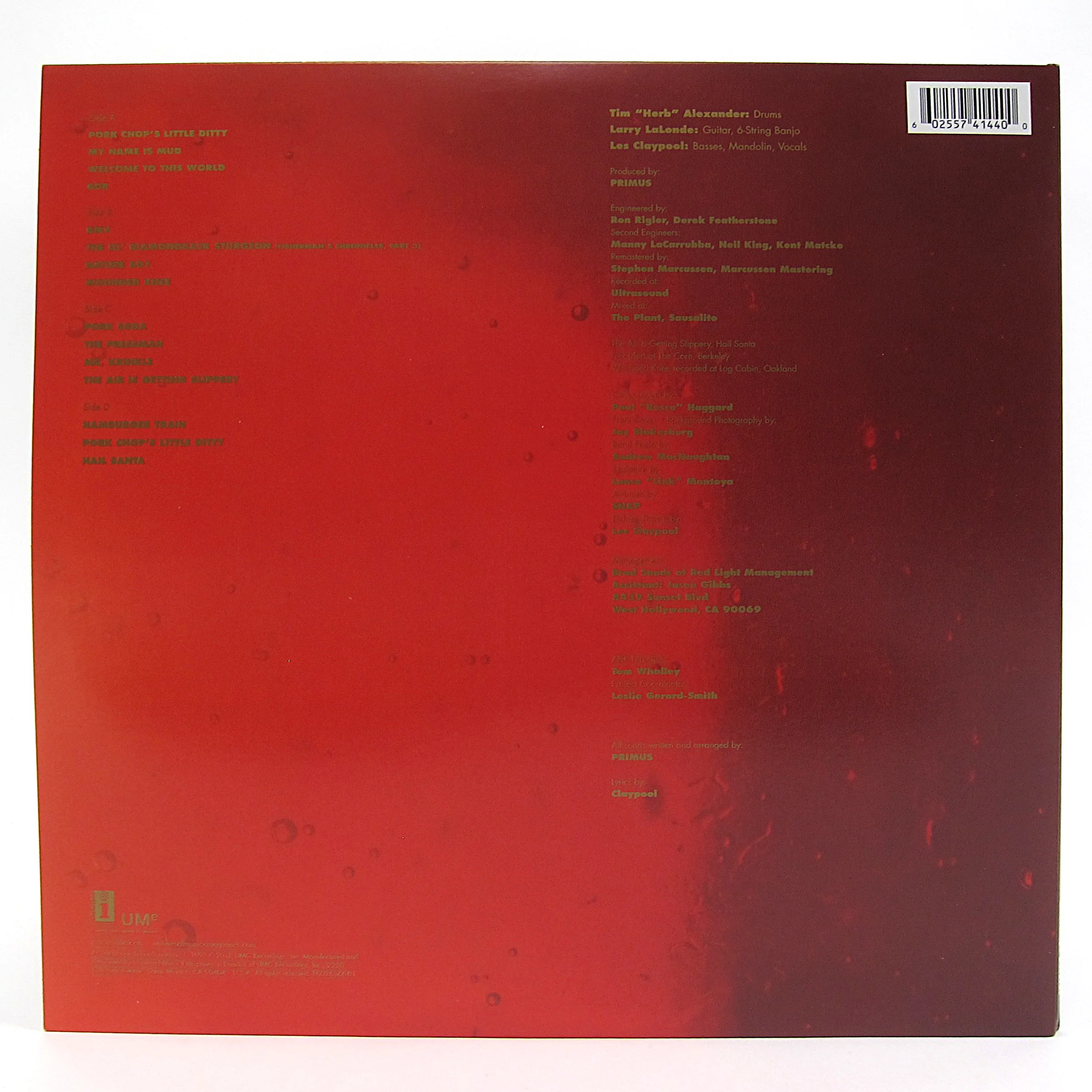 Primus: Pork Soda Vinyl 2LP - Image 3