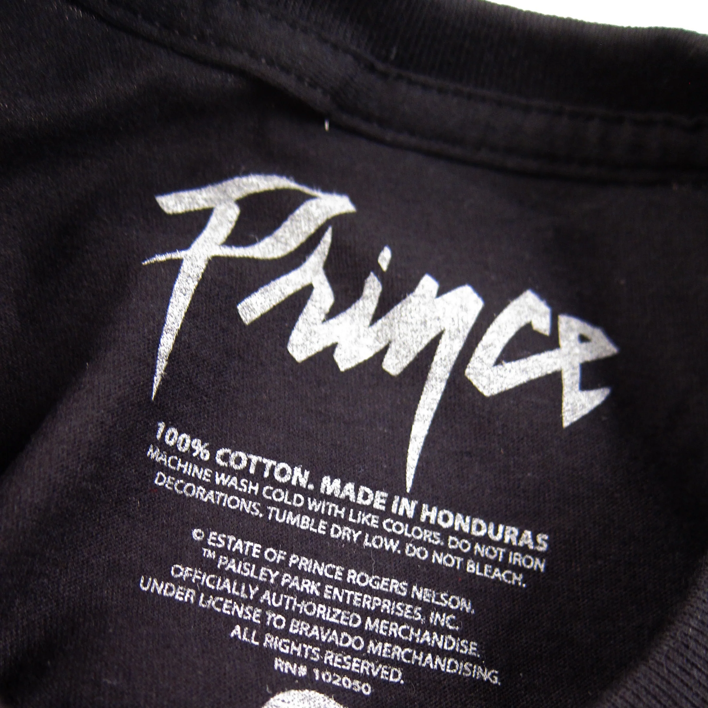 Prince: 1999 Smoke Shirt - Black - Image 2