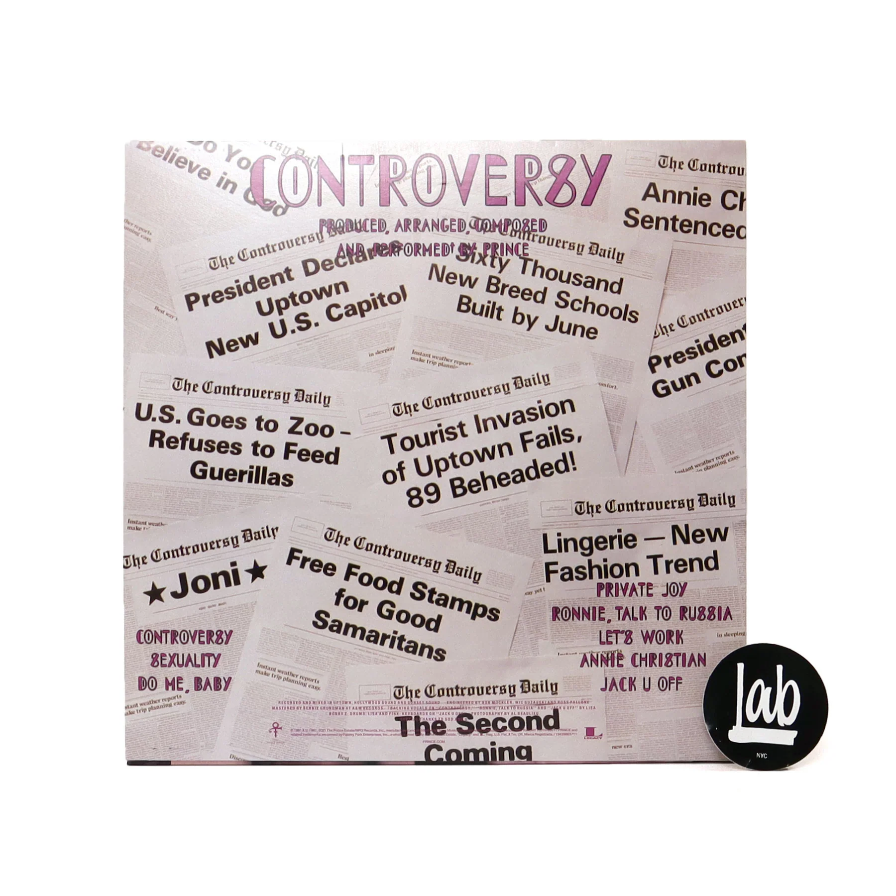 Prince: Controversy Vinyl LP - Image 3