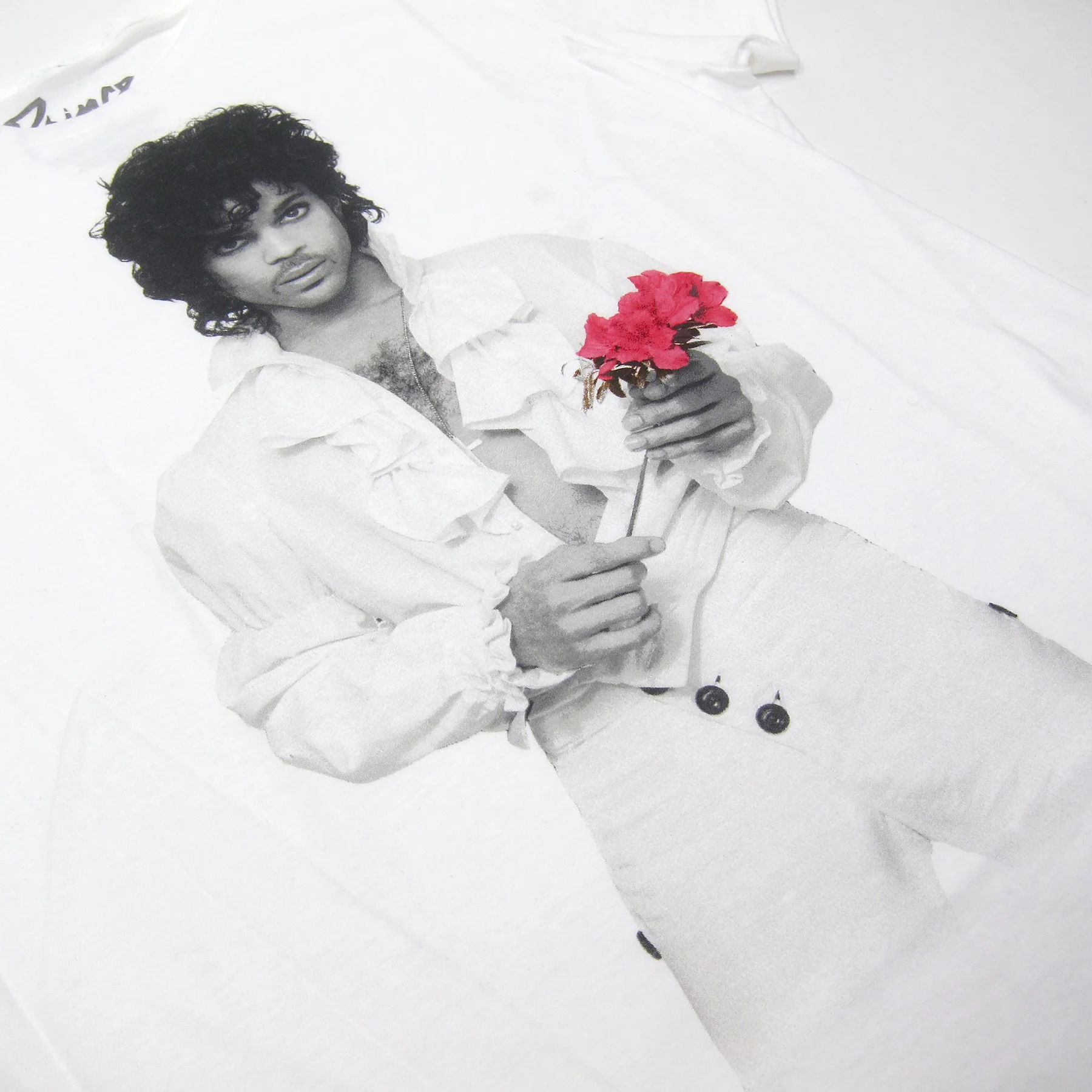 Prince: Flower Shirt - White - Image 2