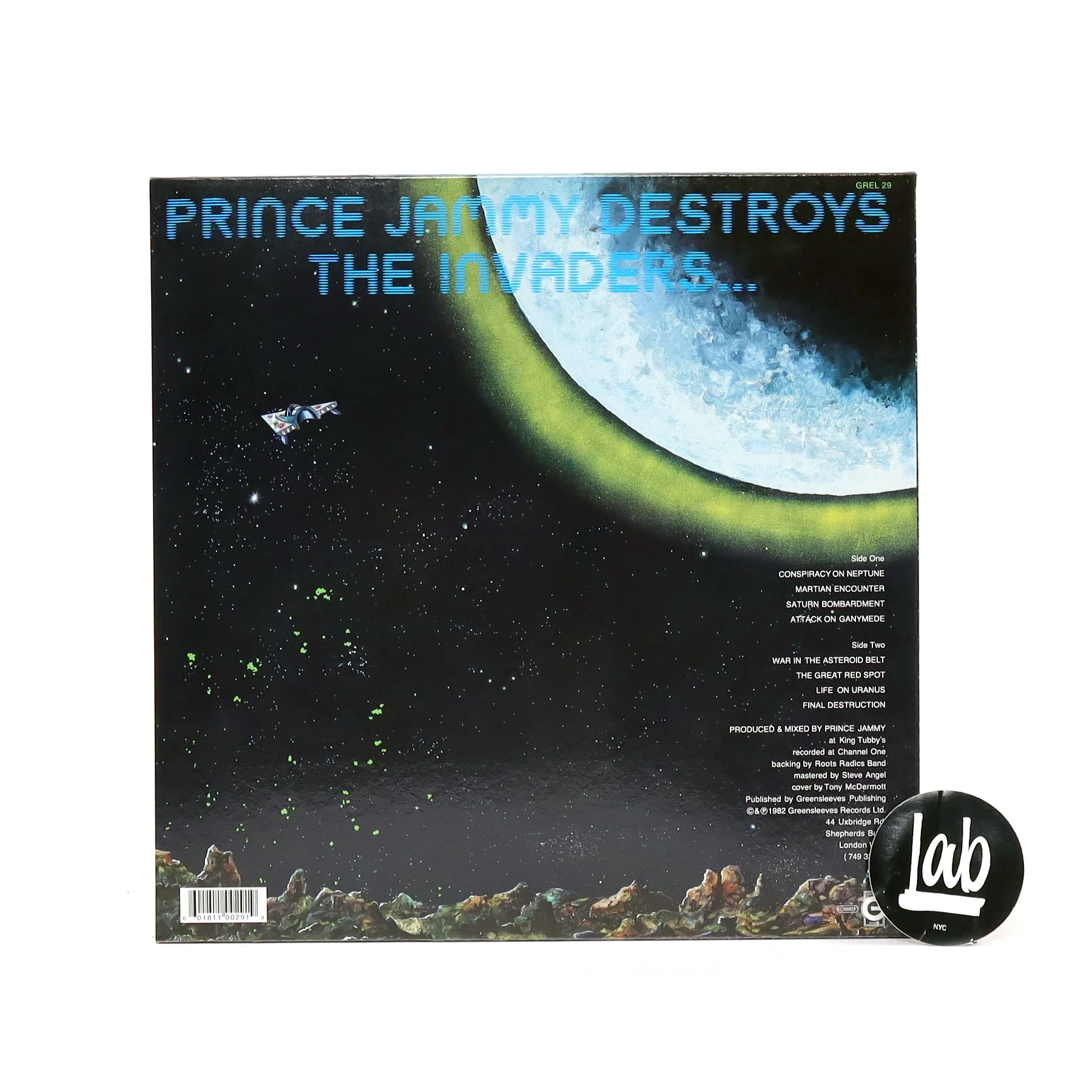 Prince Jammy: Prince Jammy Destroys The Invaders Vinyl LP - Image 2
