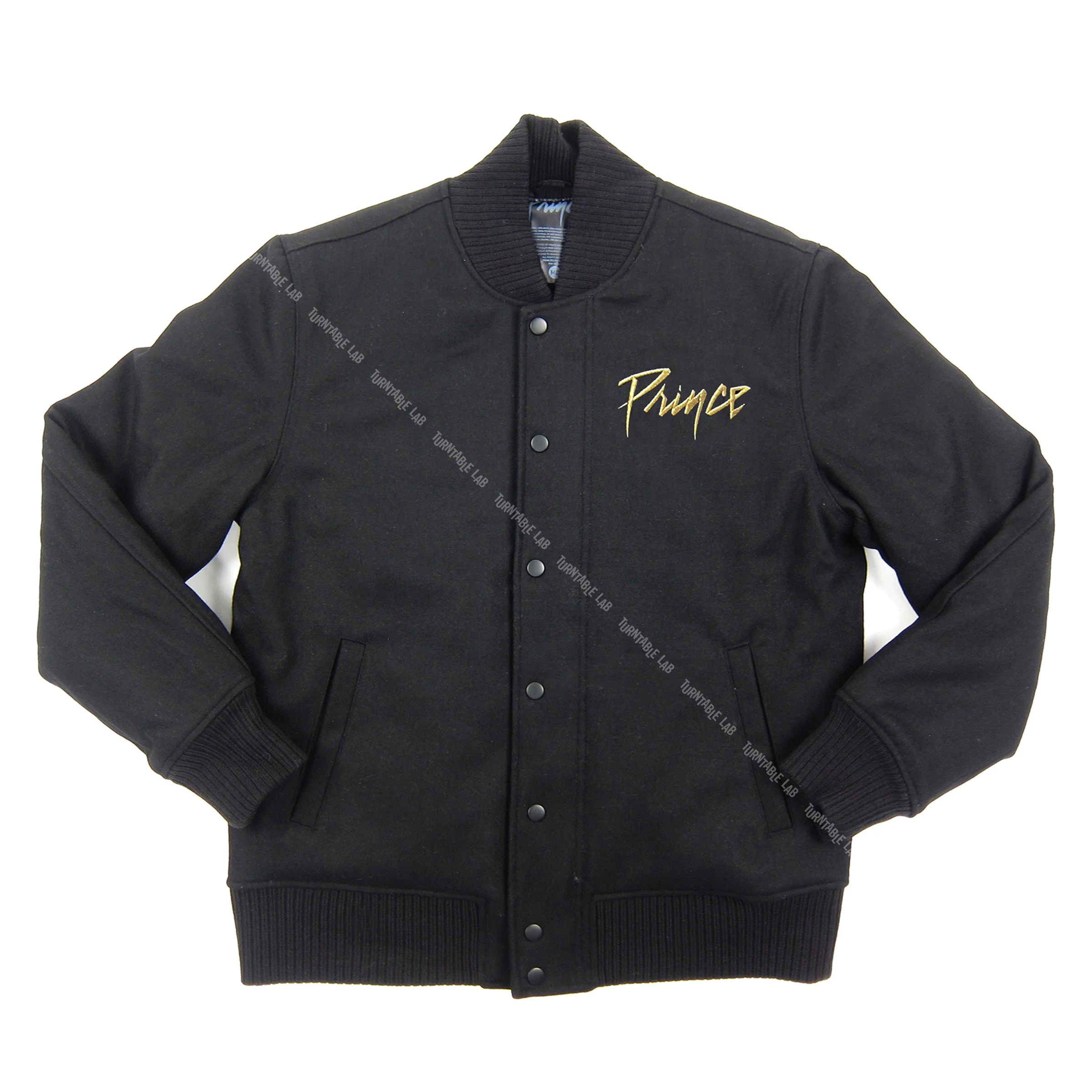 Prince: Symbol Varsity Jacket - Black - Image 4