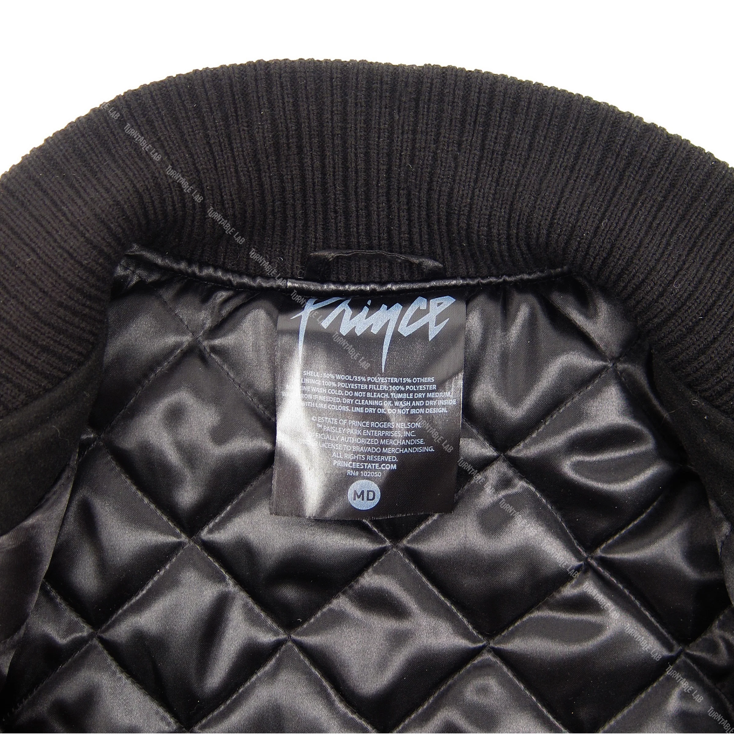 Prince: Symbol Varsity Jacket - Black - Image 9