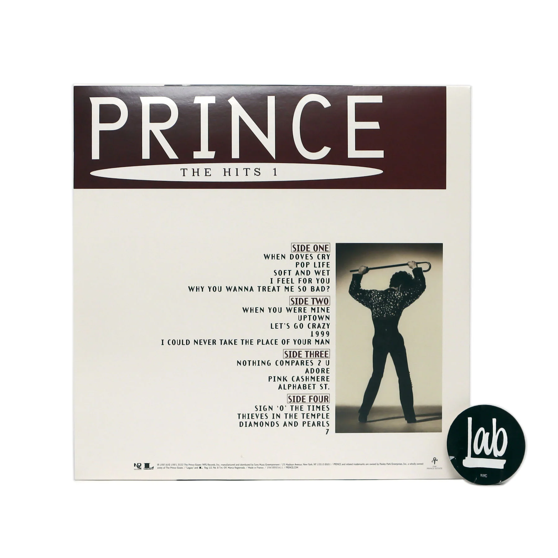 Prince: The Hits 1 Vinyl 2LP - Image 3