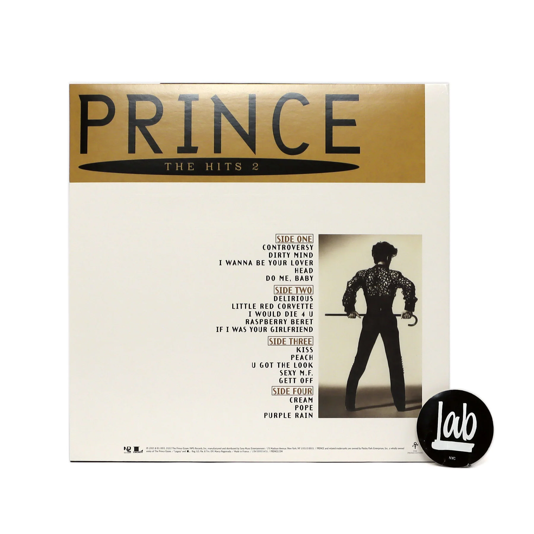 Prince: The Hits 2 Vinyl 2LP - Image 3