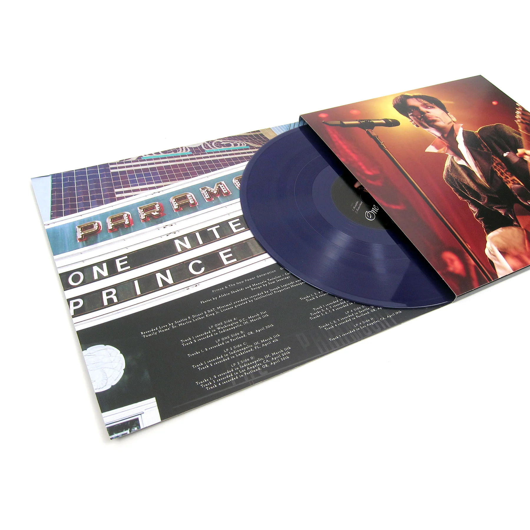 Prince & The New Power Generation: One Nite Alone... Live (Colored Vinyl) Vinyl 4LP - Image 4