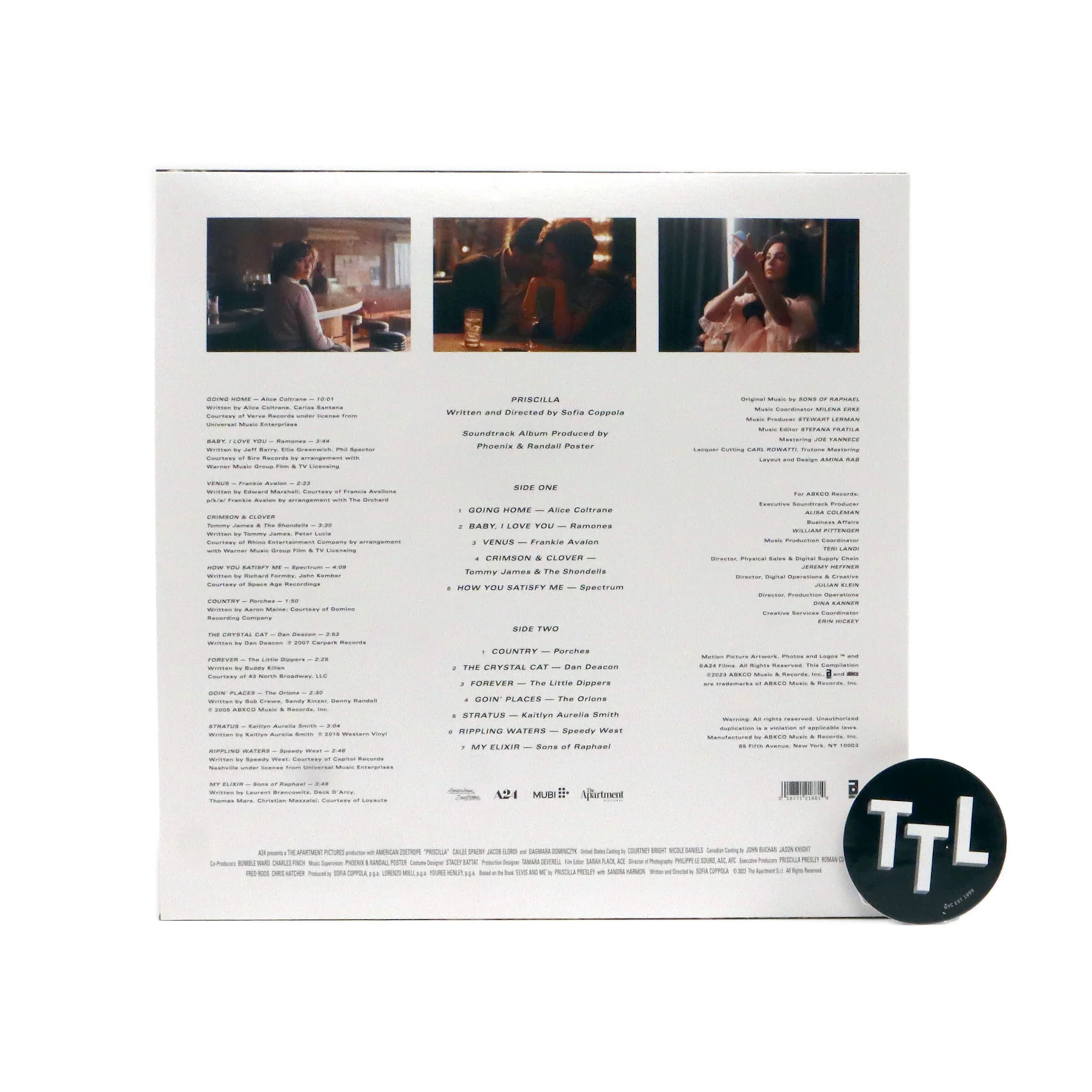 Priscilla: Soundtrack Vinyl LP - Image 2