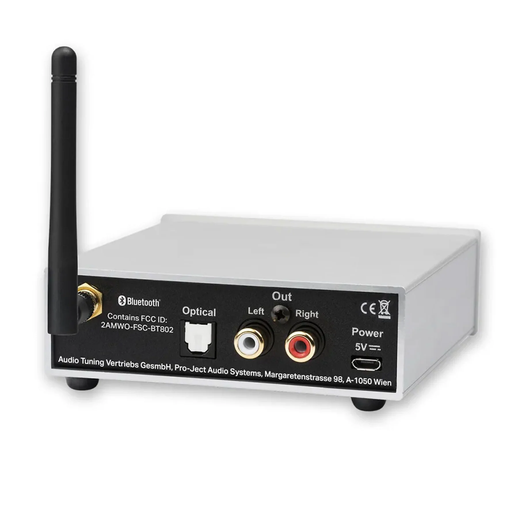 Pro-Ject: Bluetooth Box S2 HD Receiver - Black - Image 2