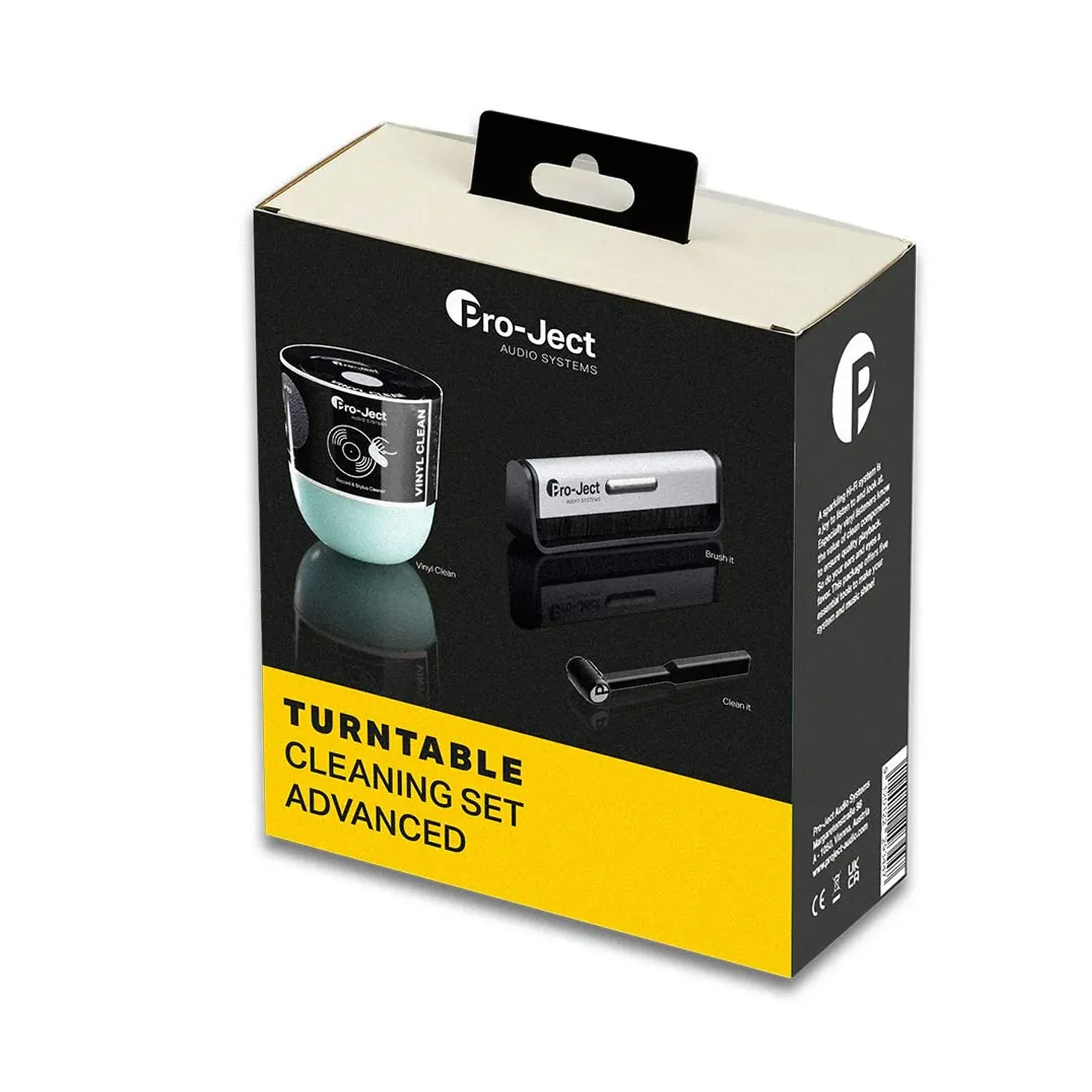 Pro-Ject: Cleaning Set Advanced (Brush It Record Brush / Clean It Stylus Brush / Vinyl Clean Compound) - Image 2